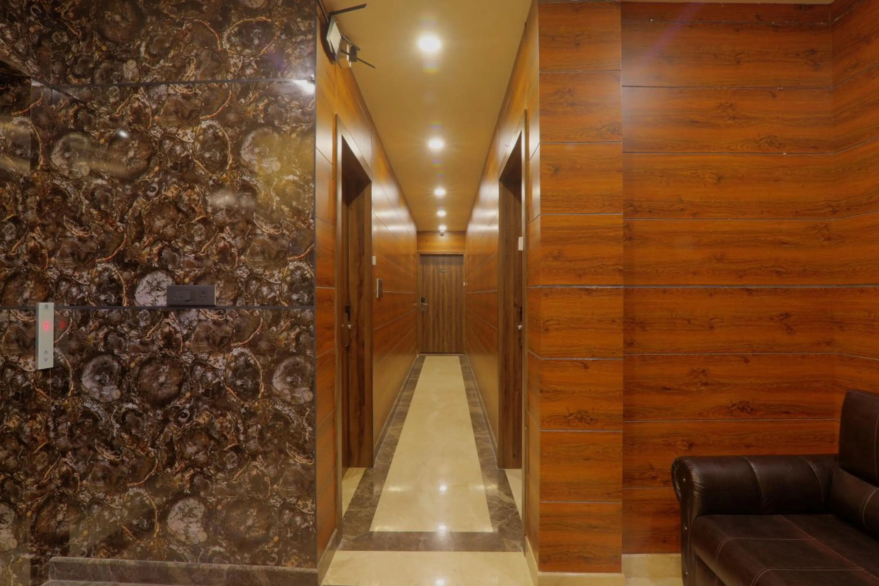 Lobby or reception in Shri Tirupati Residency