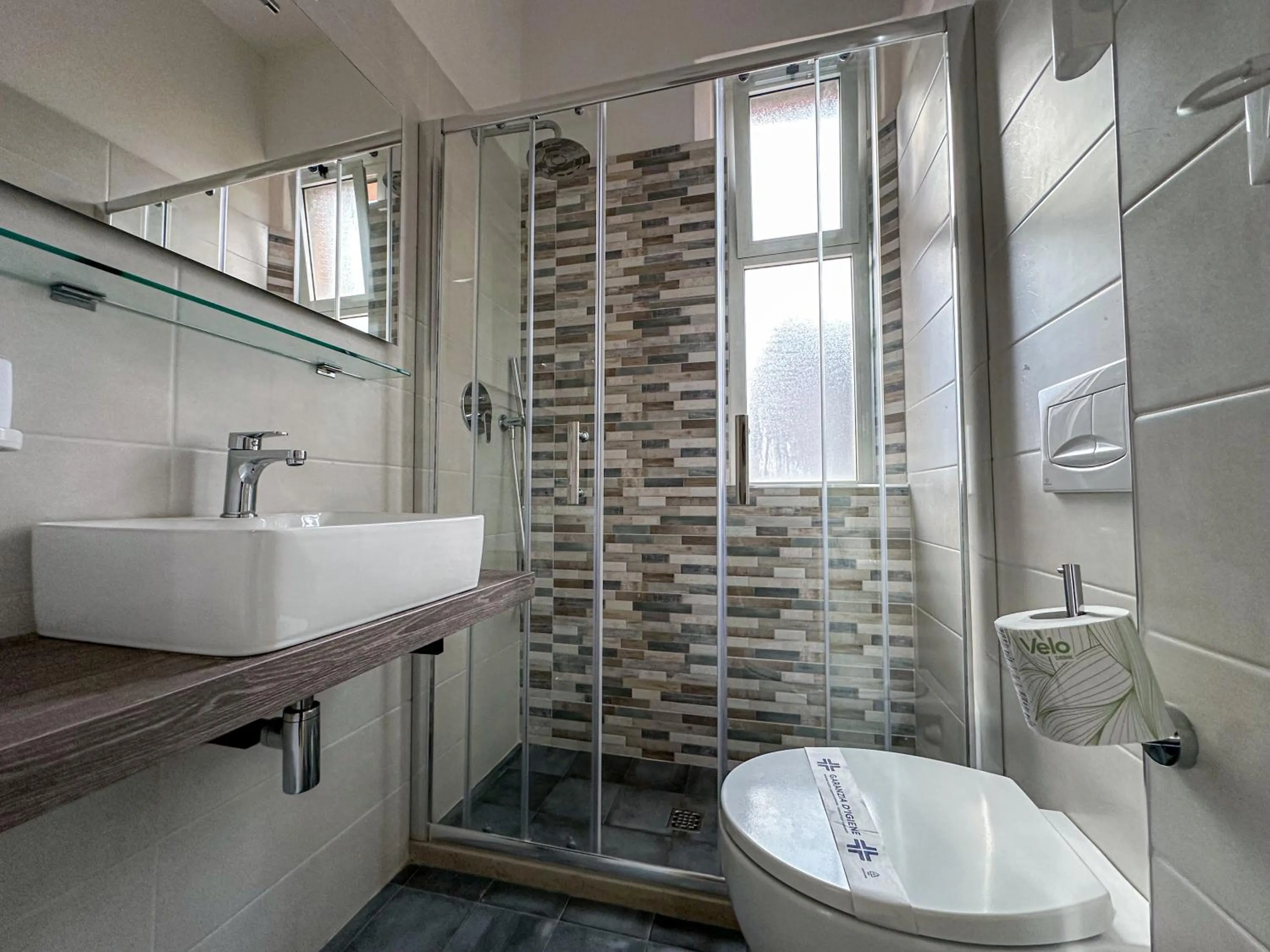 Bathroom in Hotel Ilde