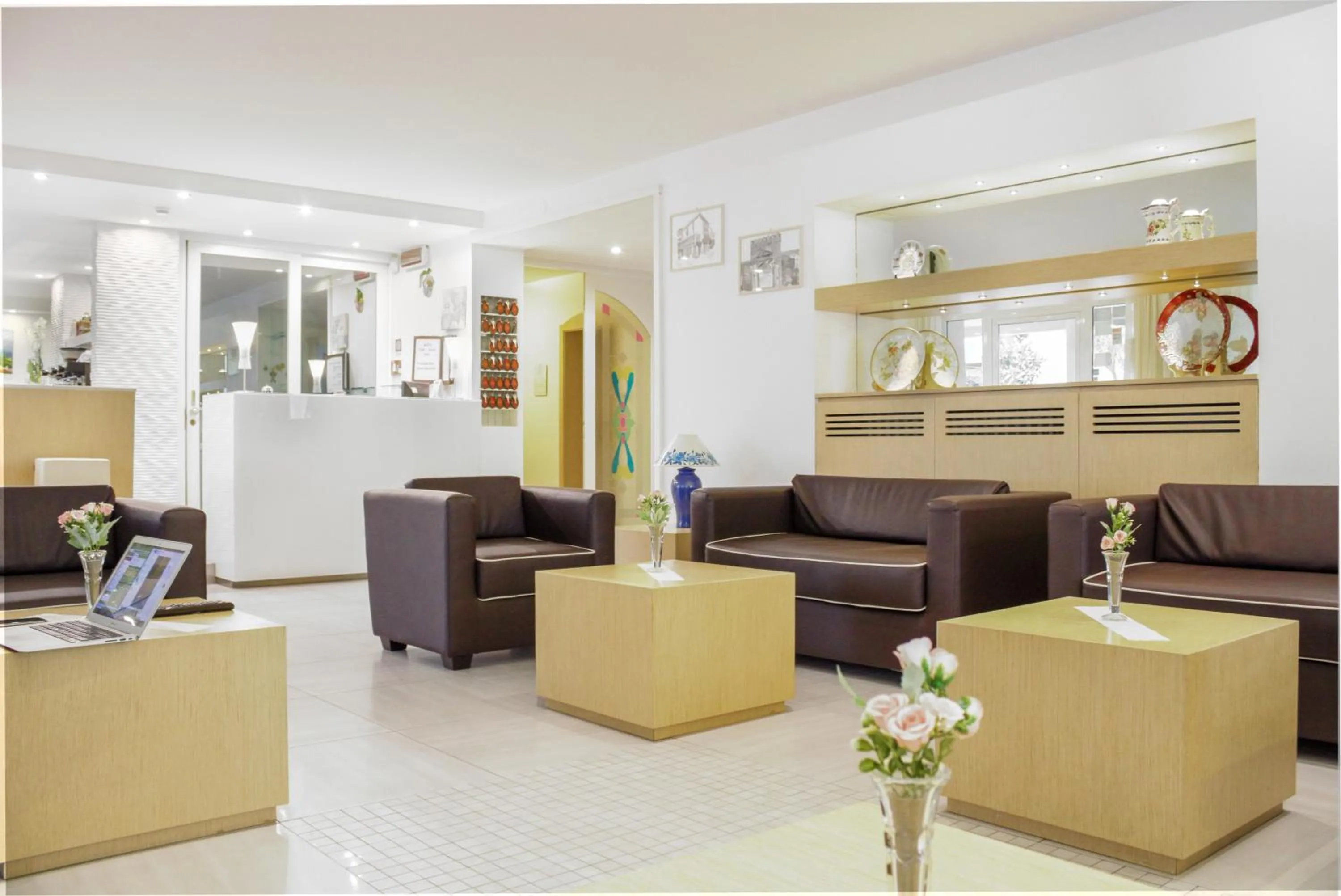 Lobby or reception in Hotel Ilde