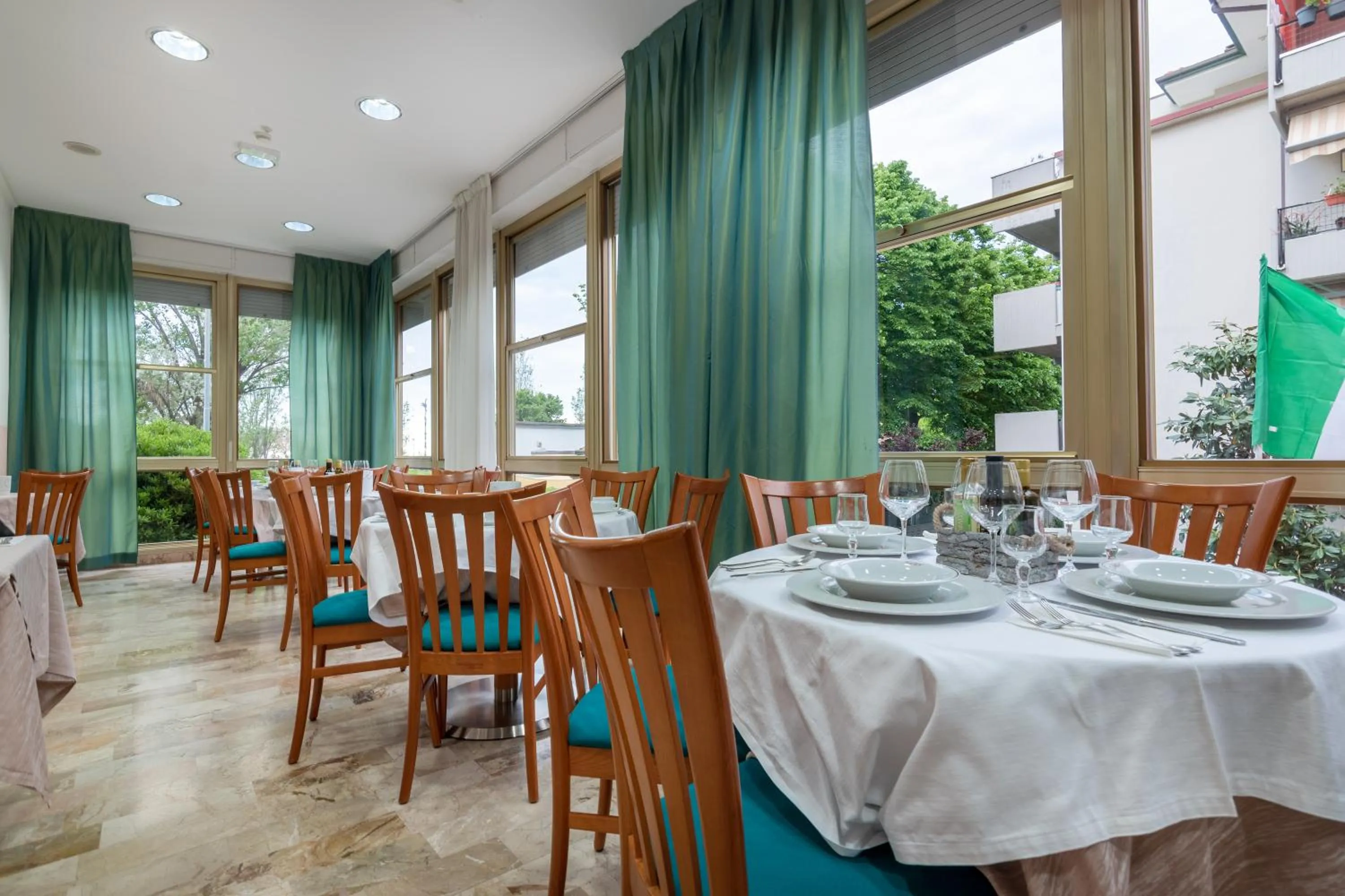 Dining area in Hotel Ilde