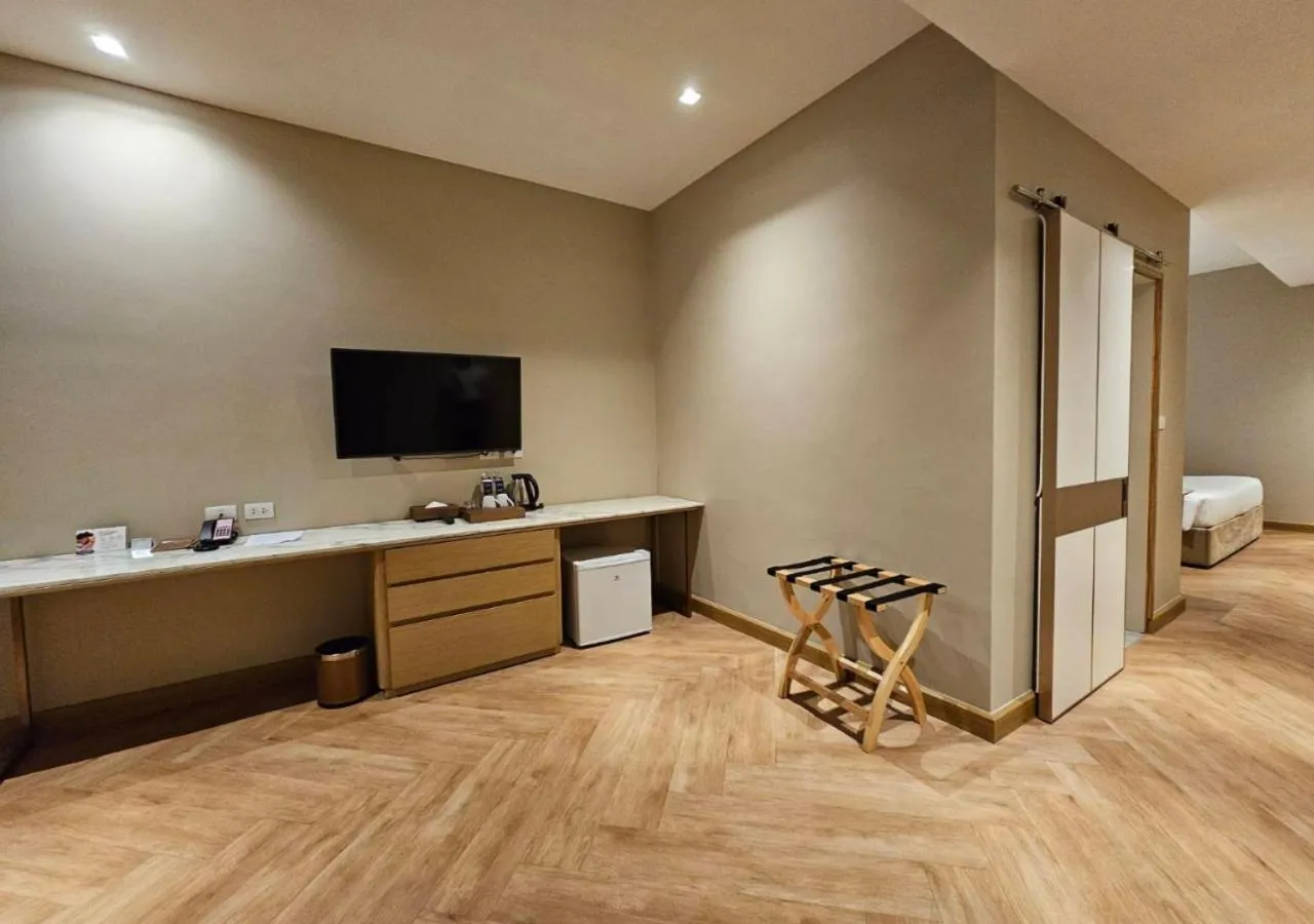 Living room in Away Bangkok Riverside Kene