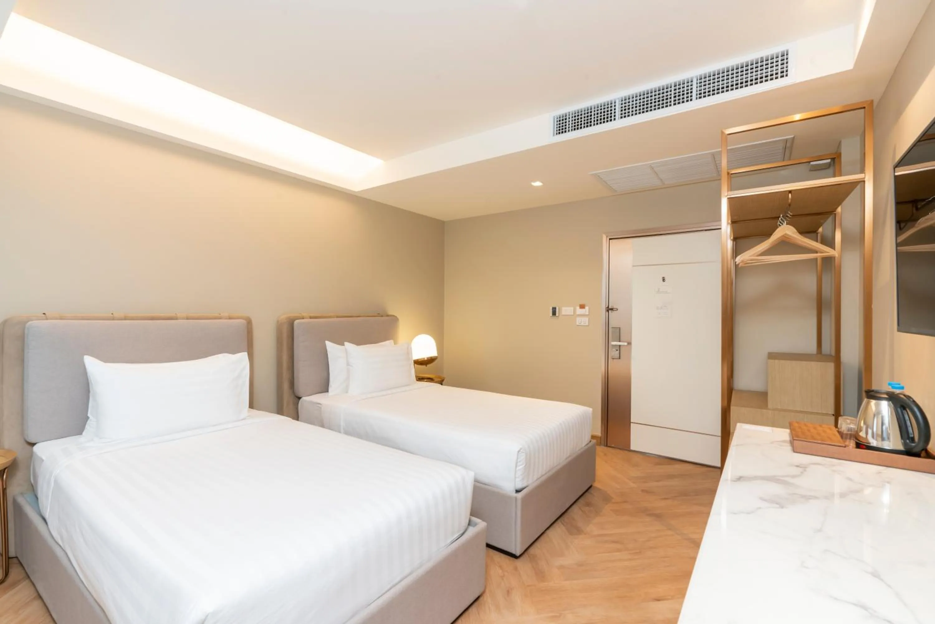 Bed in Away Bangkok Riverside Kene