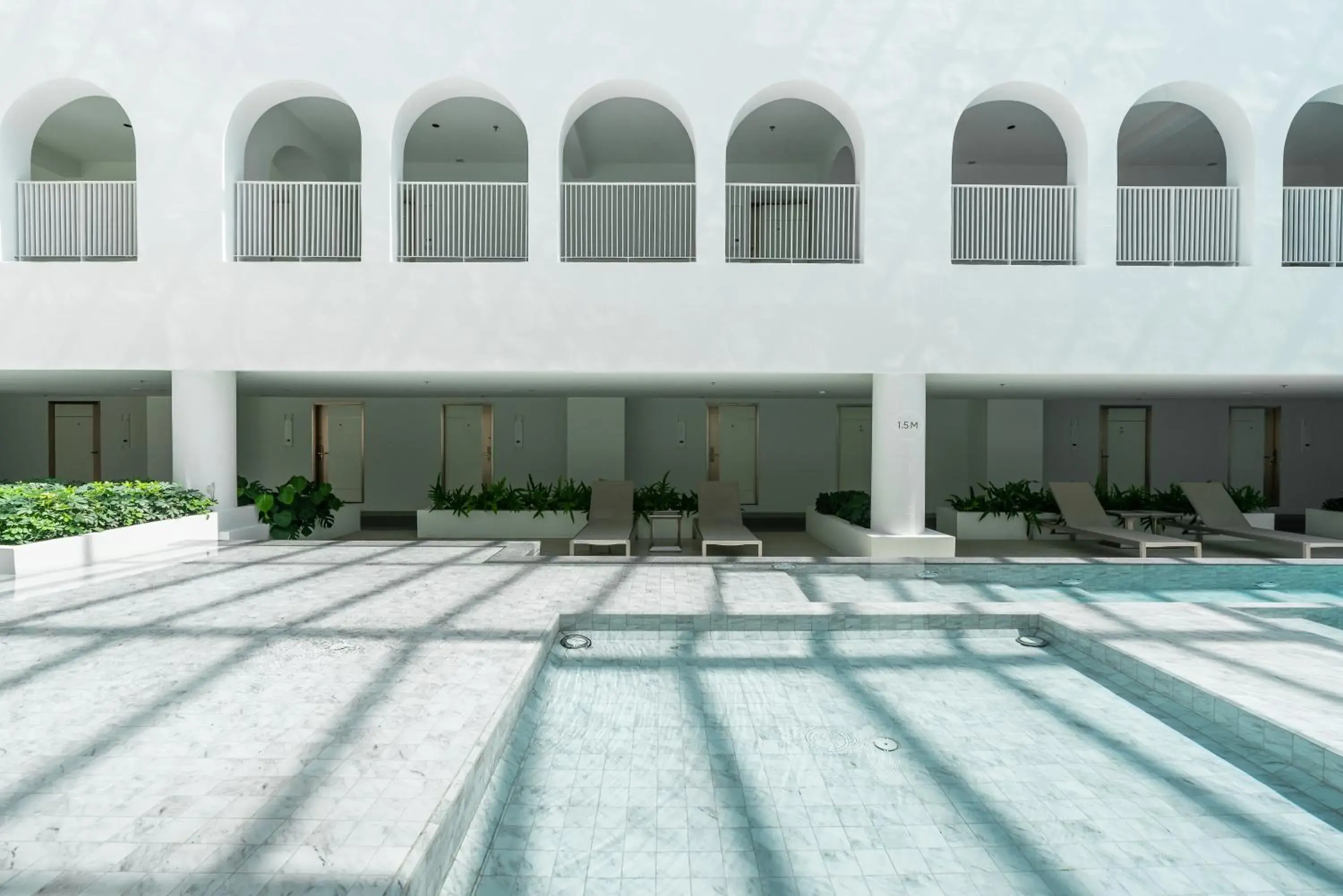 Swimming pool in Away Bangkok Riverside Kene Swimming pool in Away Bangkok Riverside Kene