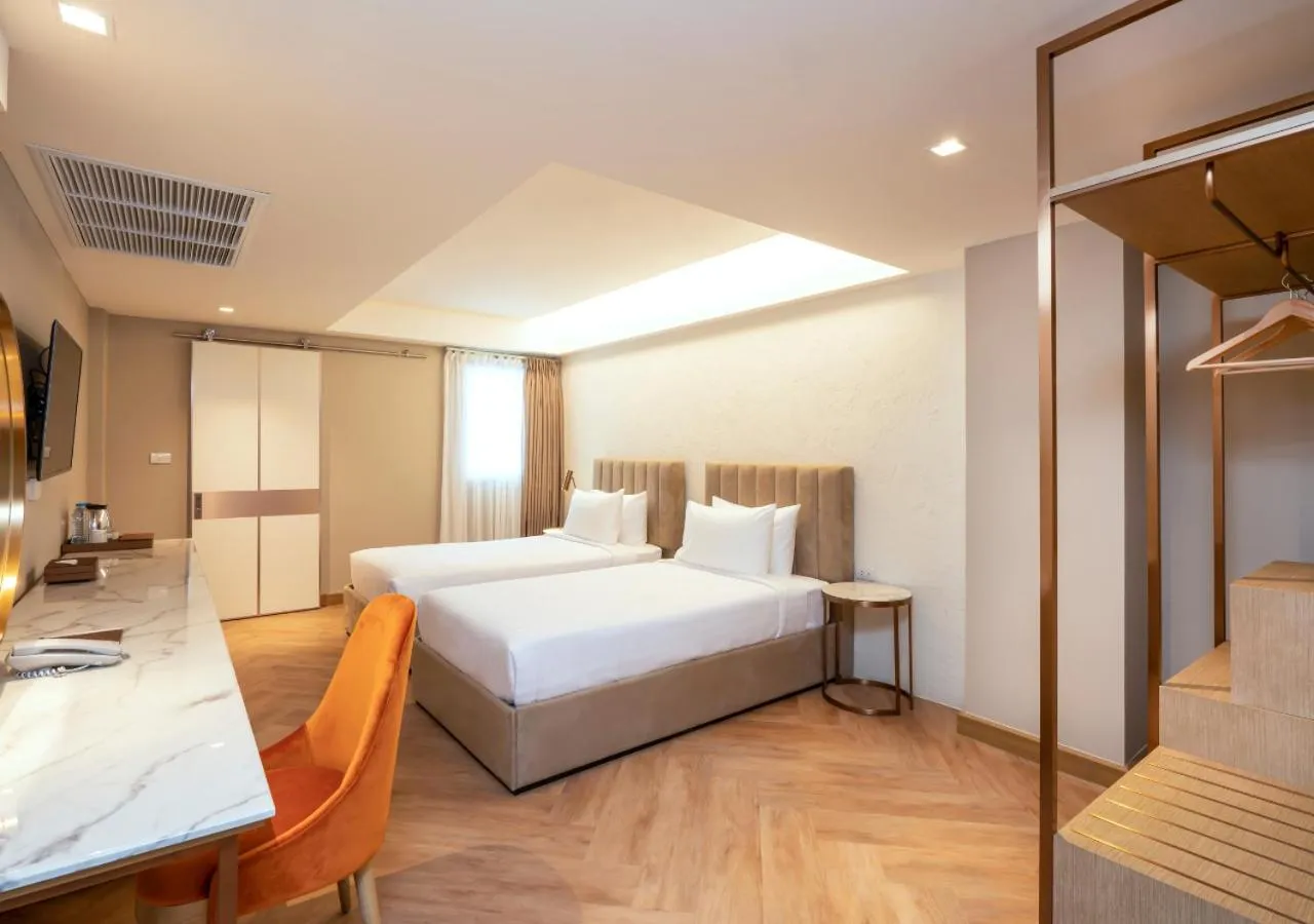 Bed in Away Bangkok Riverside Kene