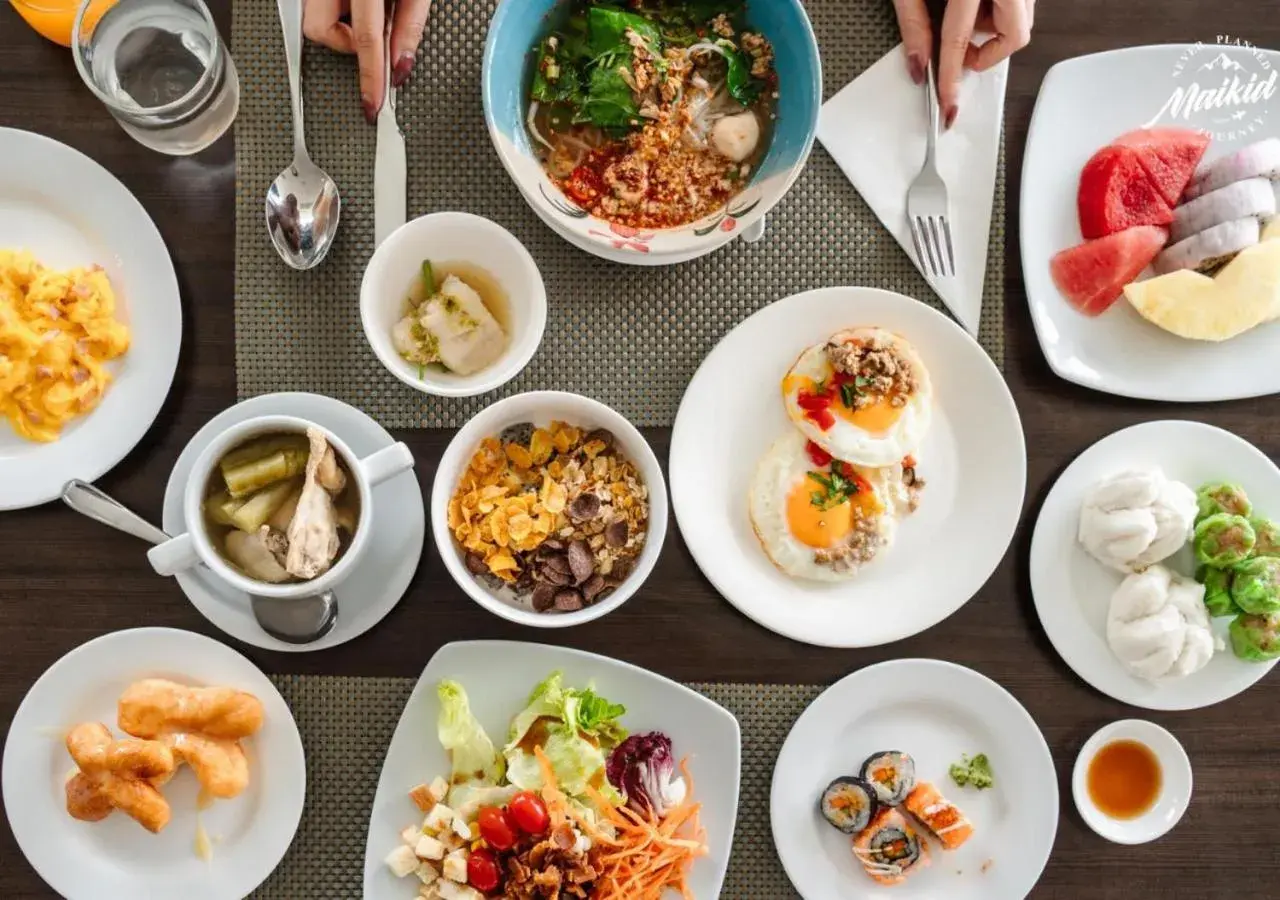 Breakfast in Away Bangkok Riverside Kene Breakfast in Away Bangkok Riverside Kene