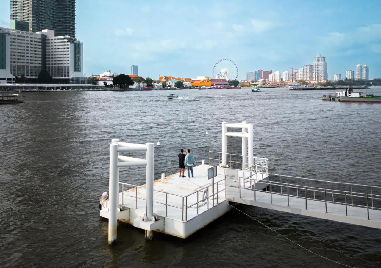 River view in Away Bangkok Riverside Kene