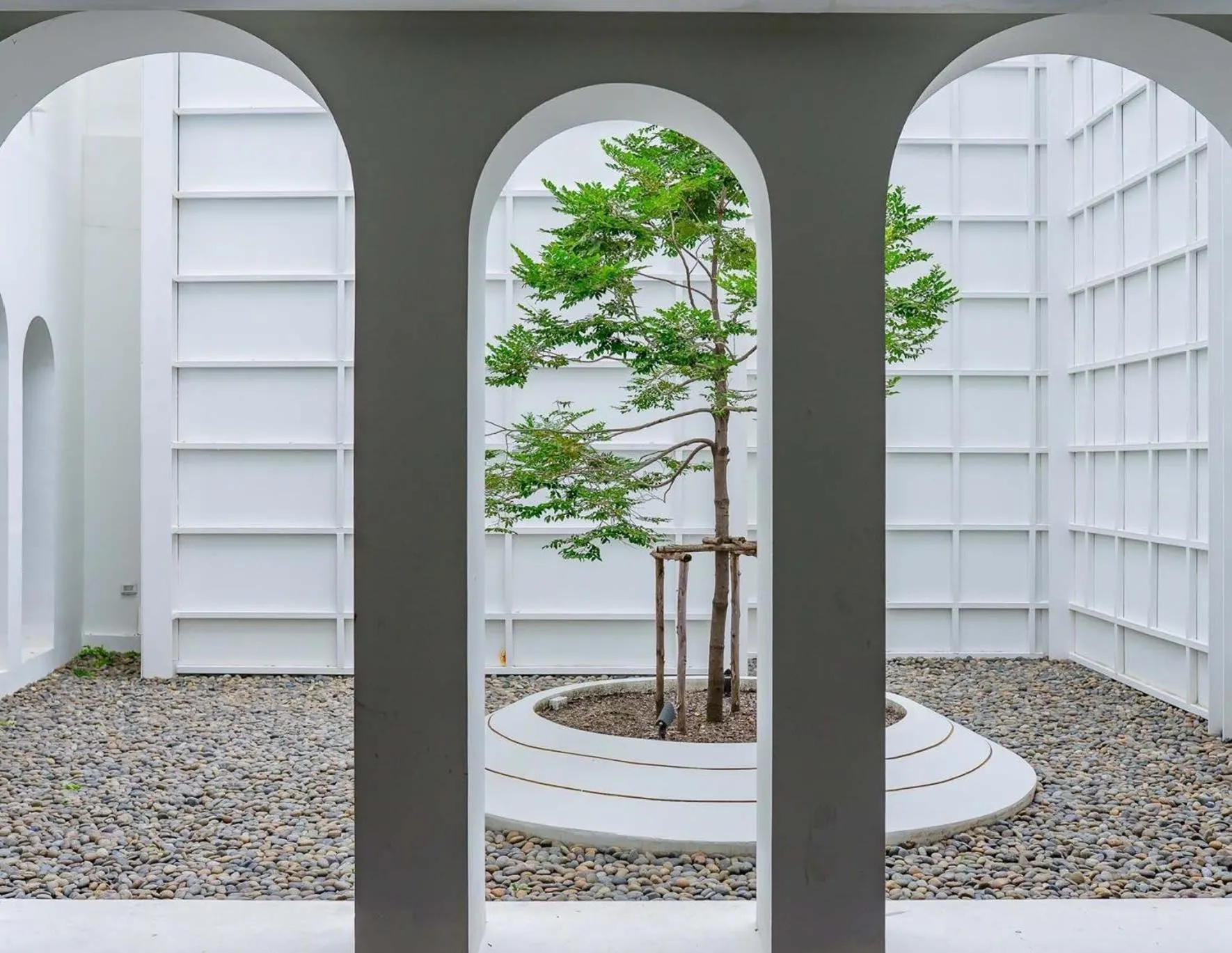 Garden in Away Bangkok Riverside Kene