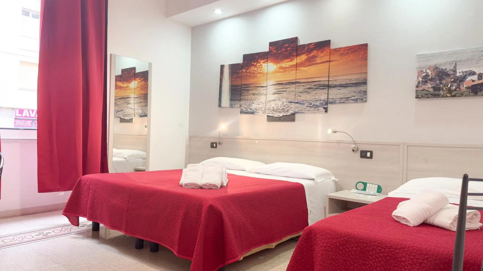 Bed in Nautilus Hotel