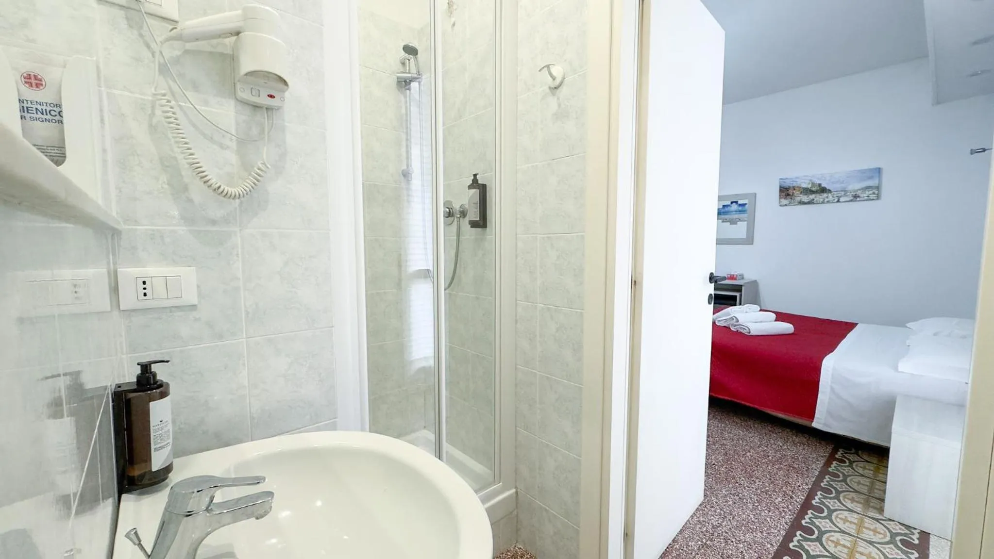 Bed in Nautilus Hotel