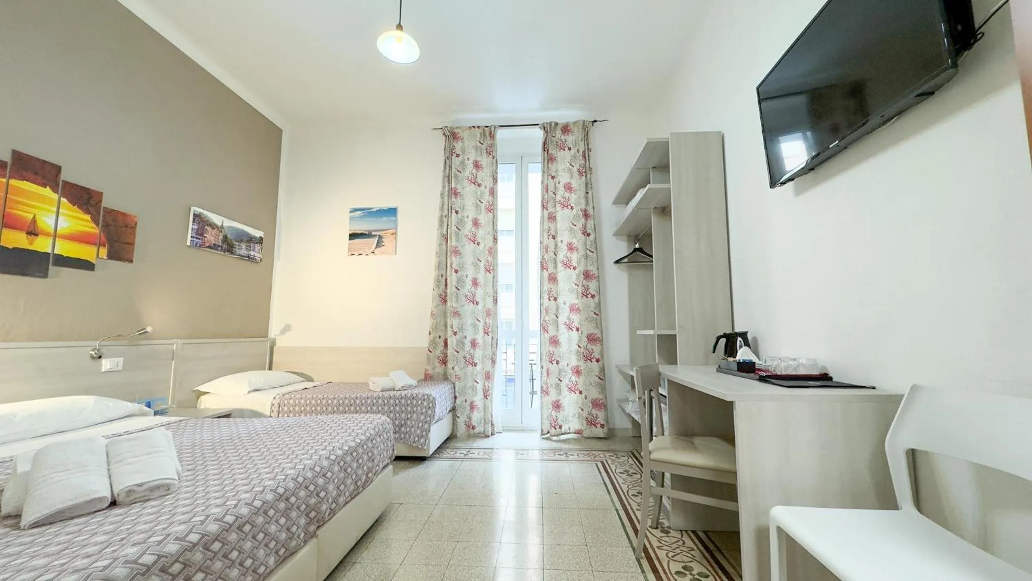 Bed in Nautilus Hotel