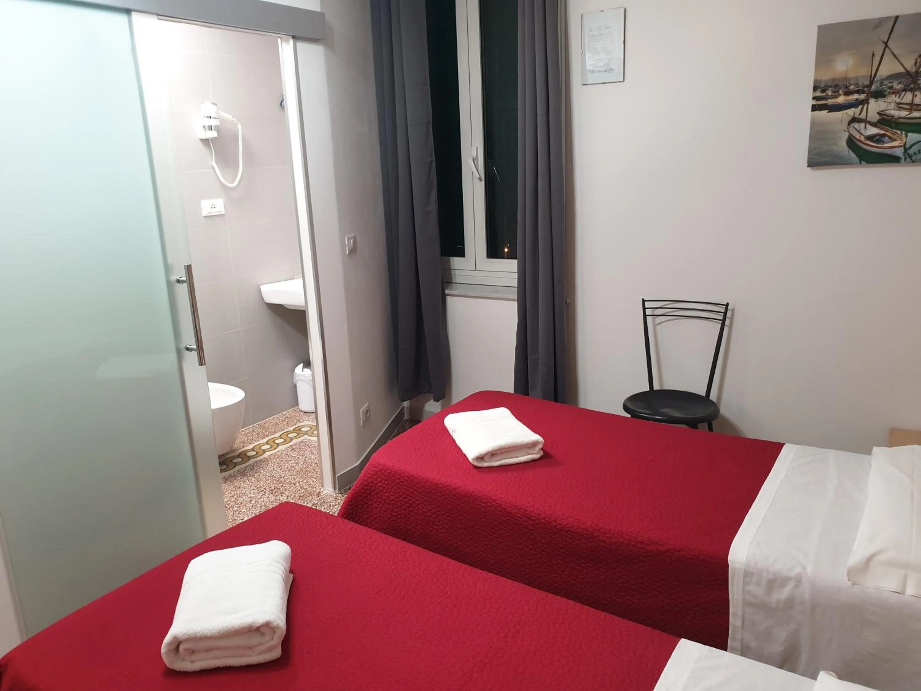 Bed in Nautilus Hotel