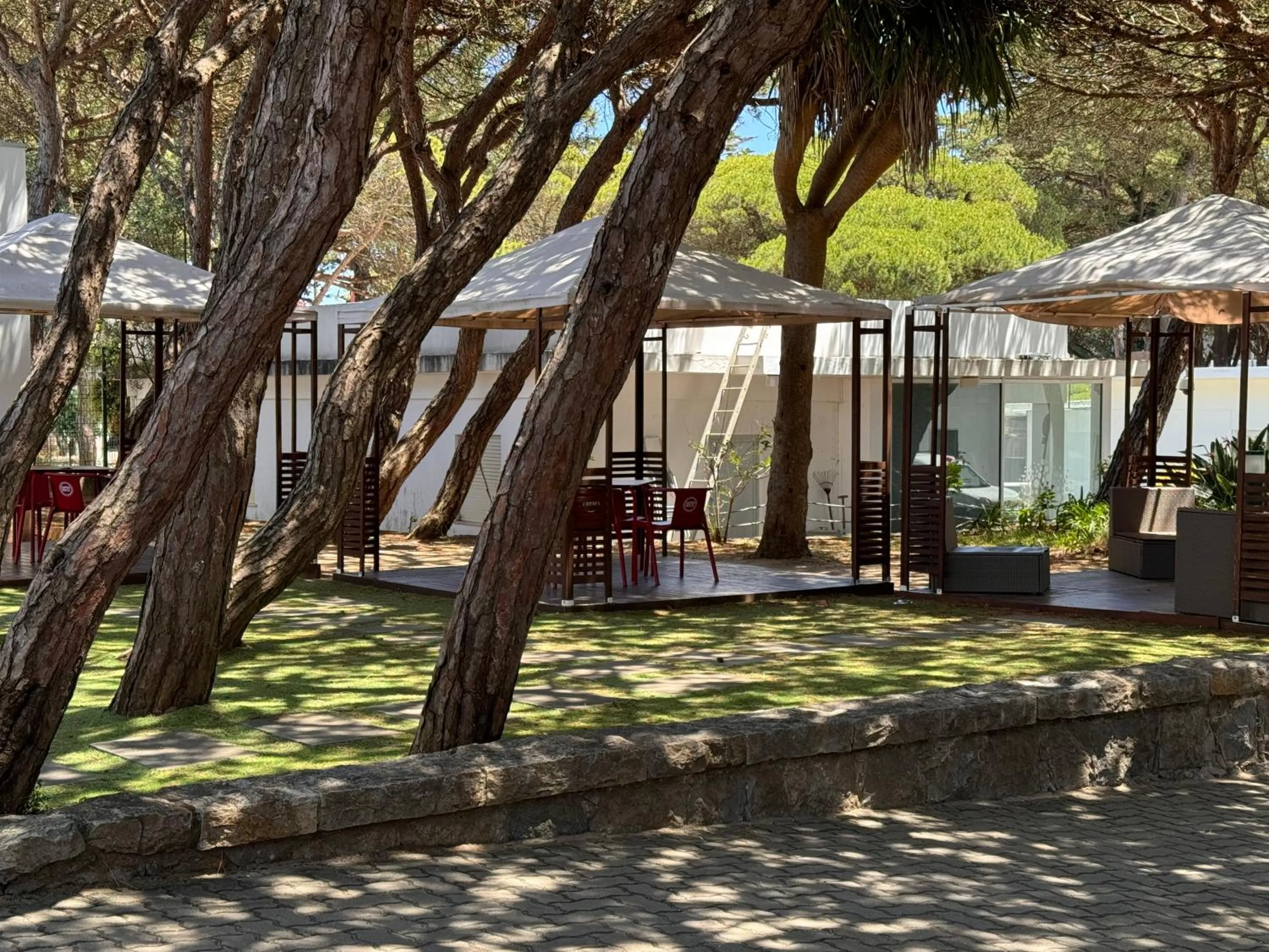 Balcony/Terrace in Parque De Campismo Orbitur Guincho
