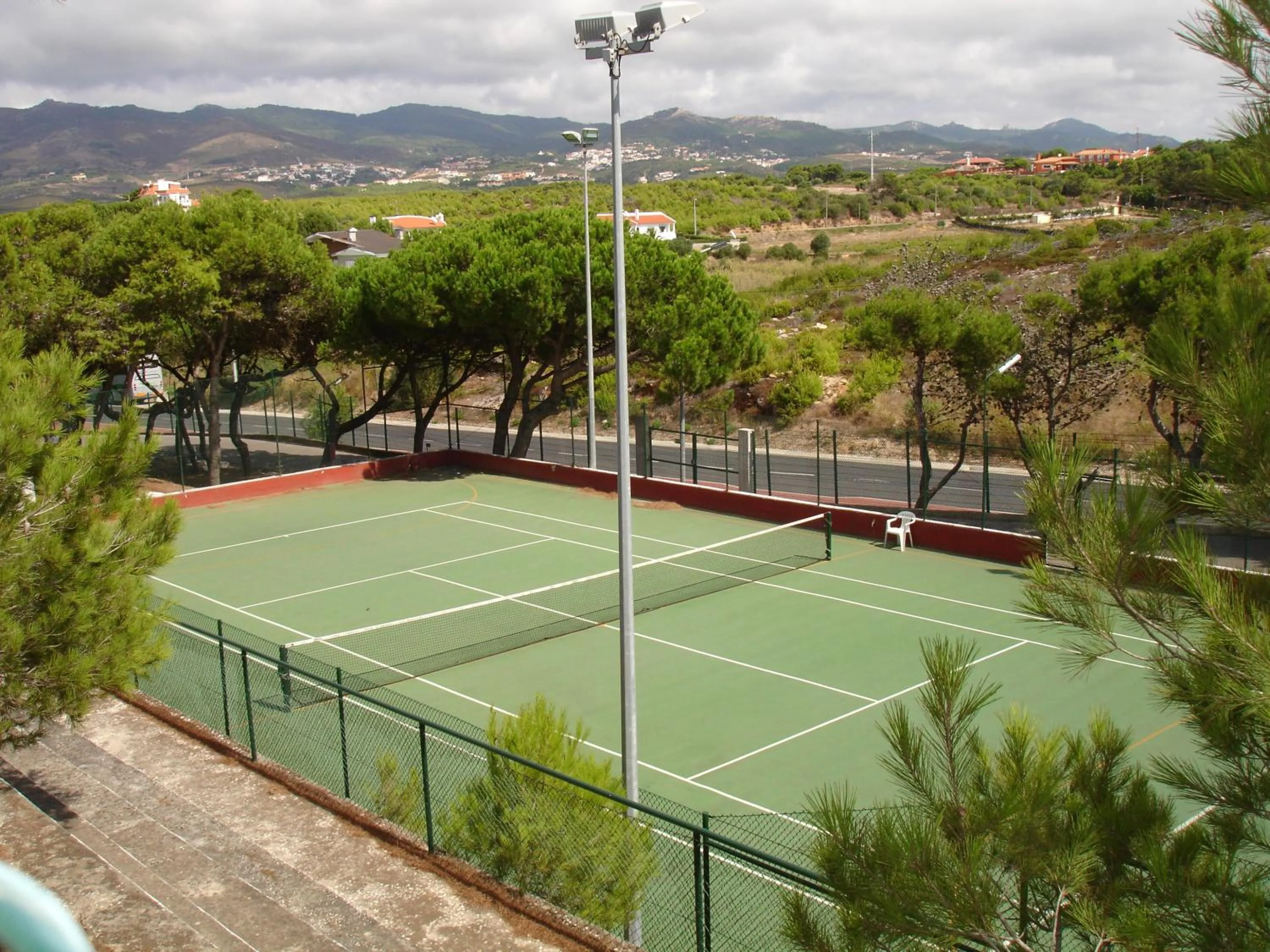 Tennis court in Parque De Campismo Orbitur Guincho