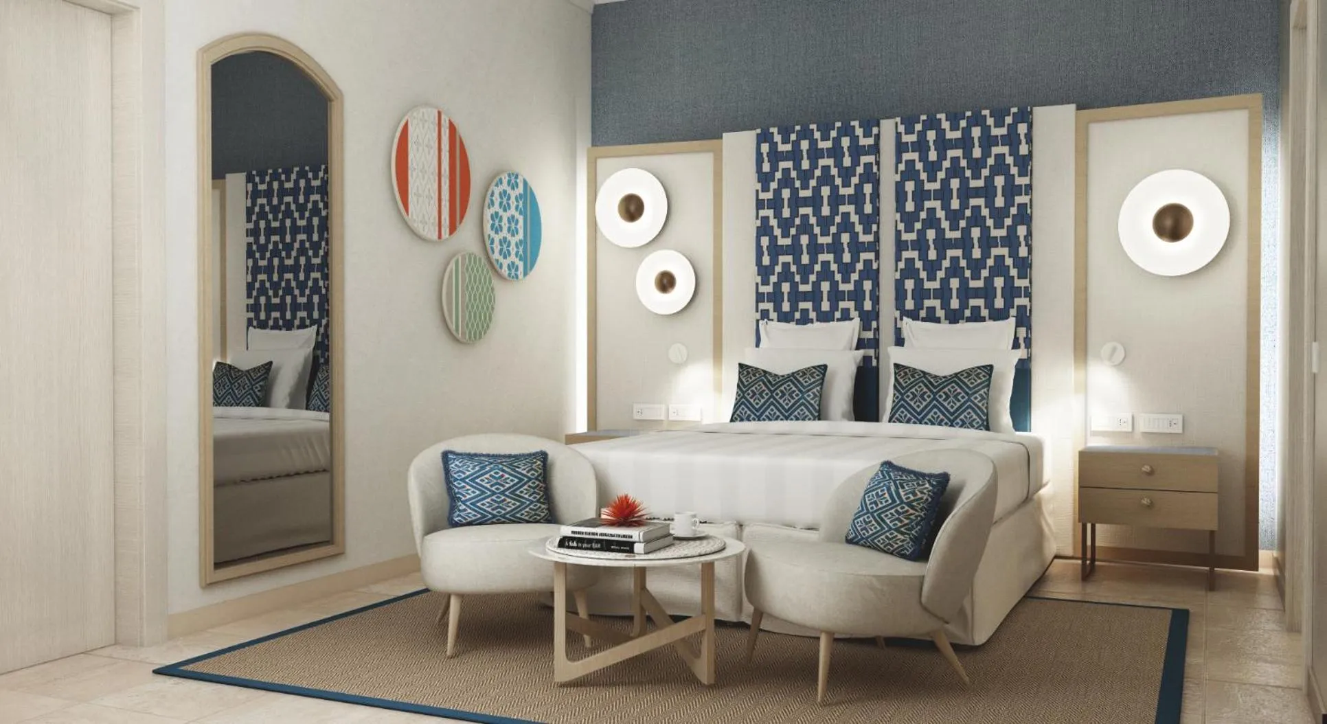 Bed in Almar Timi Ama Villasimius