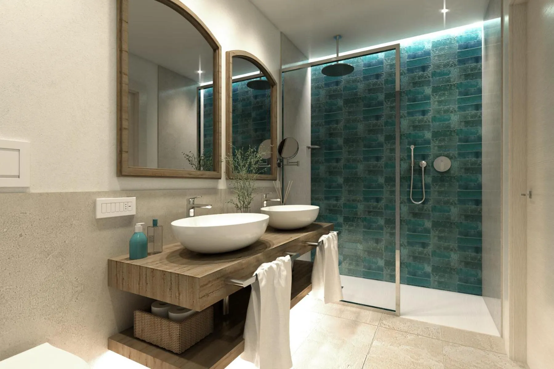 Shower in Almar Timi Ama Villasimius