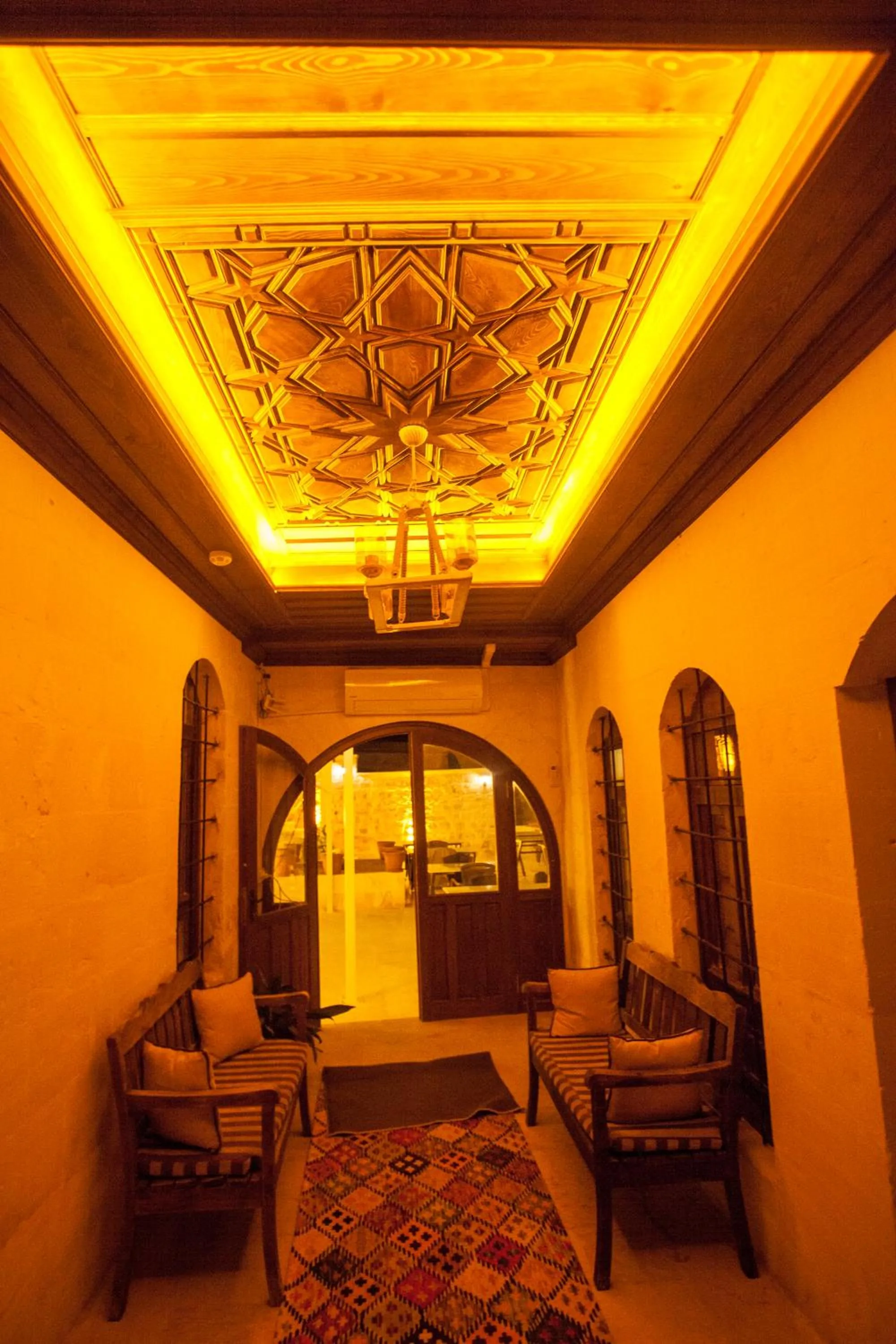 Seating area in TÜRKMEN KONAGI HALFETİ BUTİK OTEL