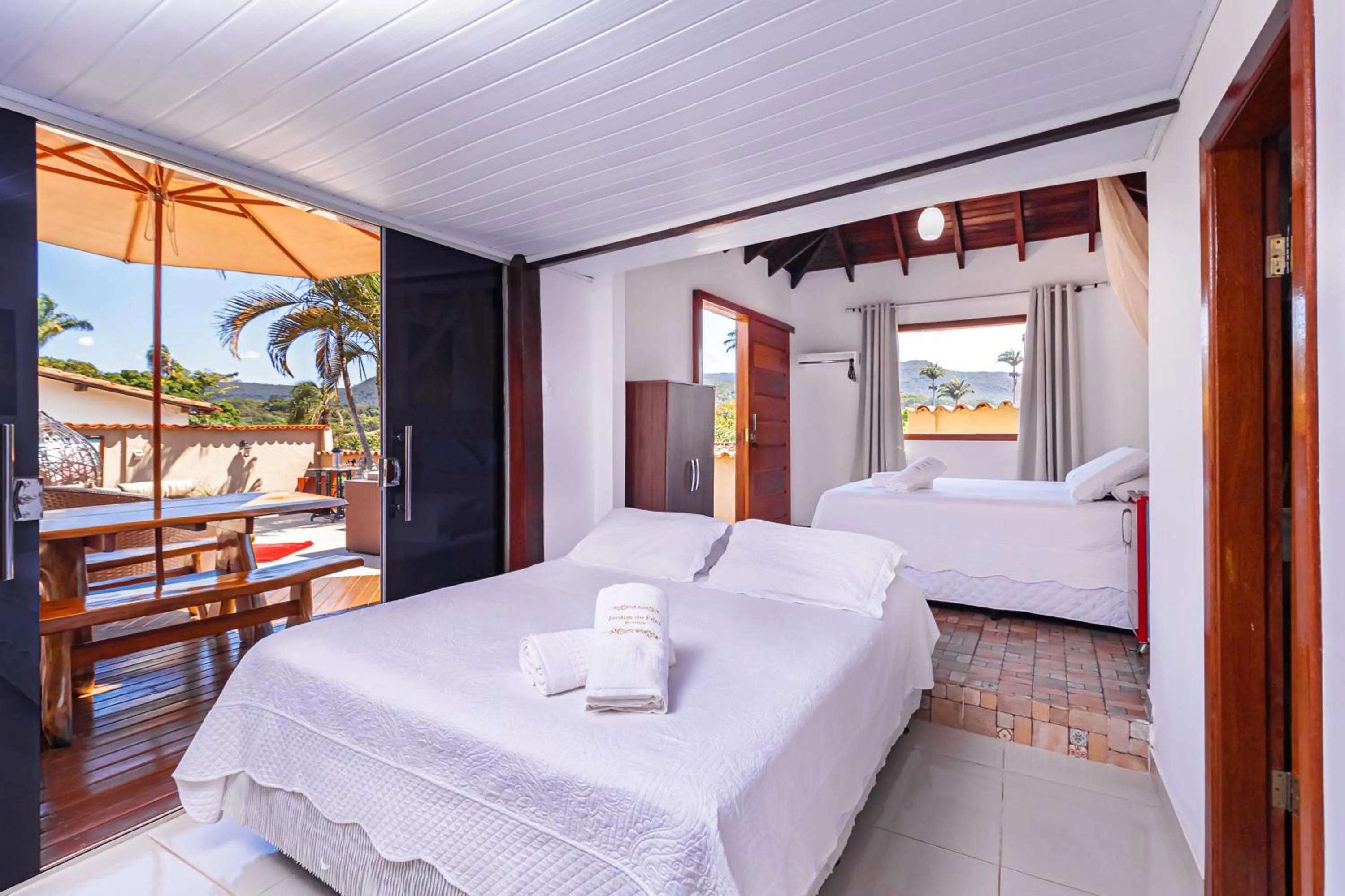 Bedroom, Bed in Jardim Do Eden Piri