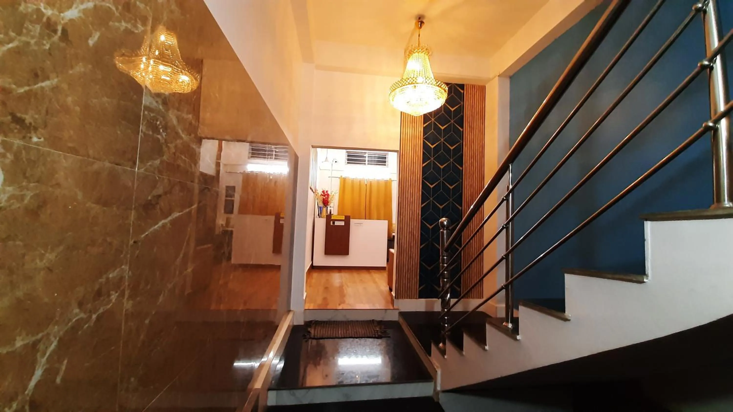 Facade/entrance in The PALM SUITES , Incredible India Tourism