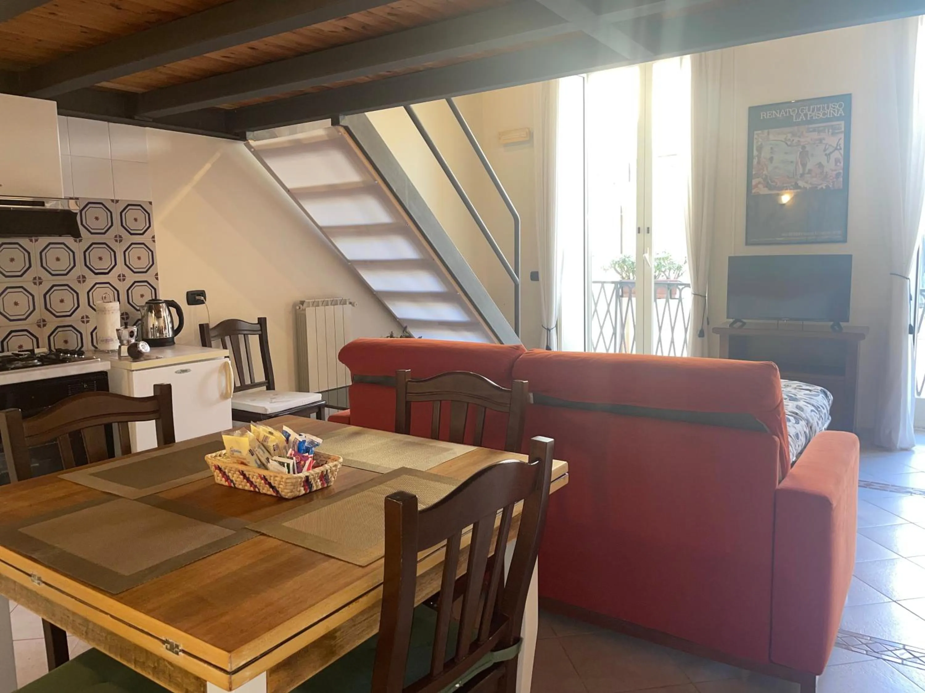 Living room in Case Così Apartments - Napoli