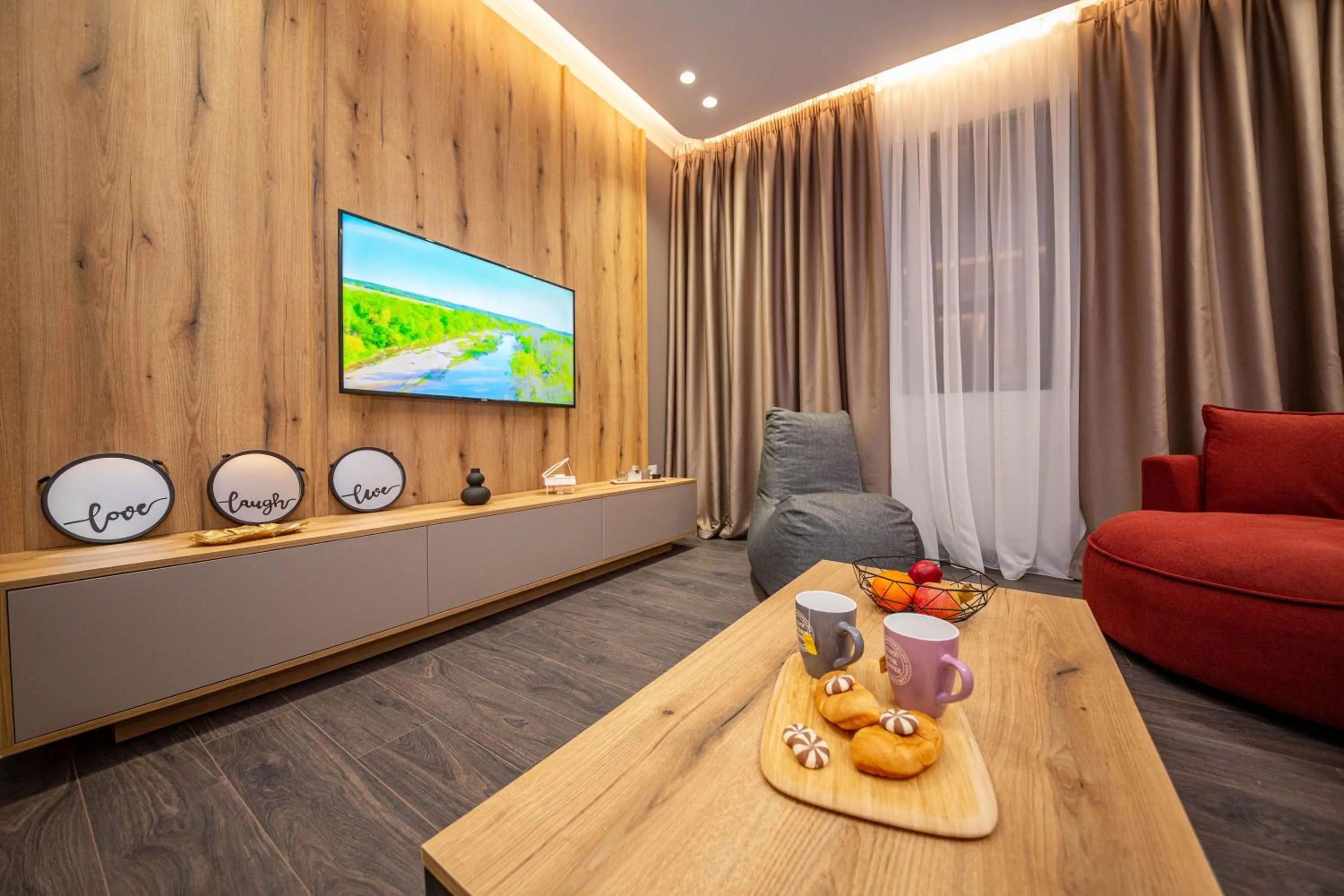 TV and multimedia in Blloku Unique Apartments