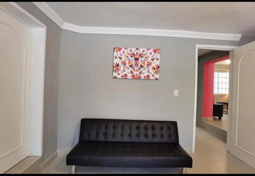 Seating area in Casa Buba