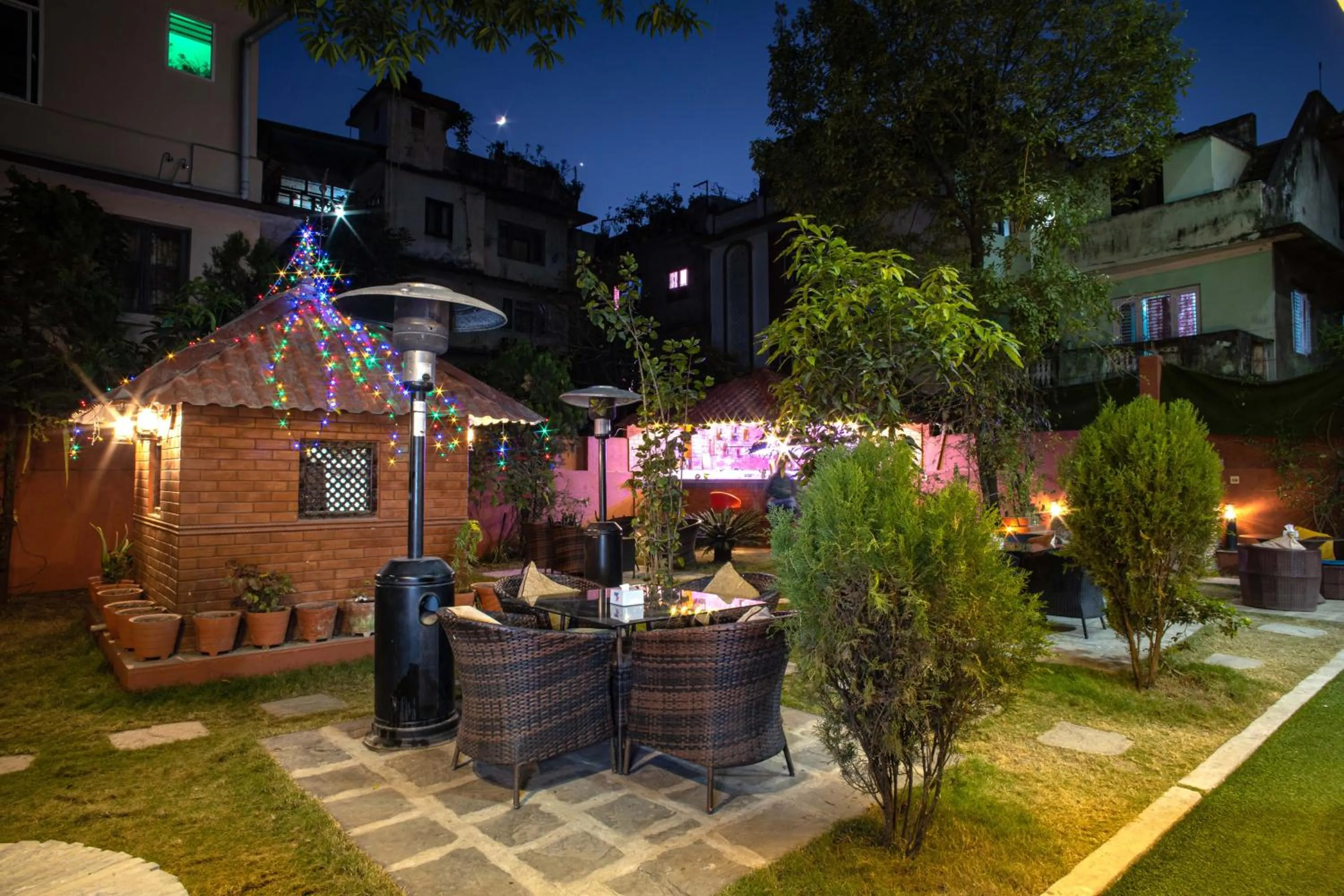 Garden in Hotel BnB Mhepi