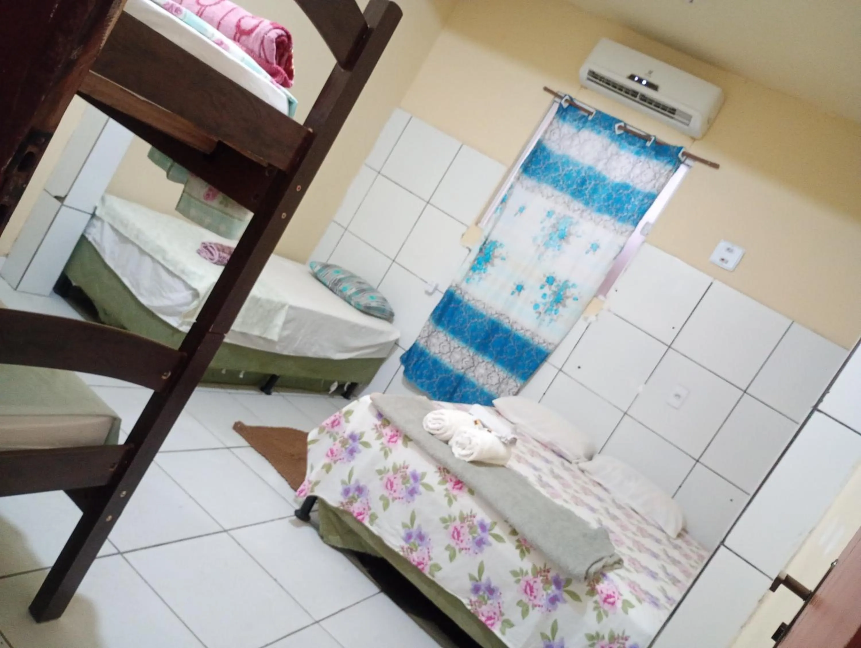 Bed in Pousada Shalom