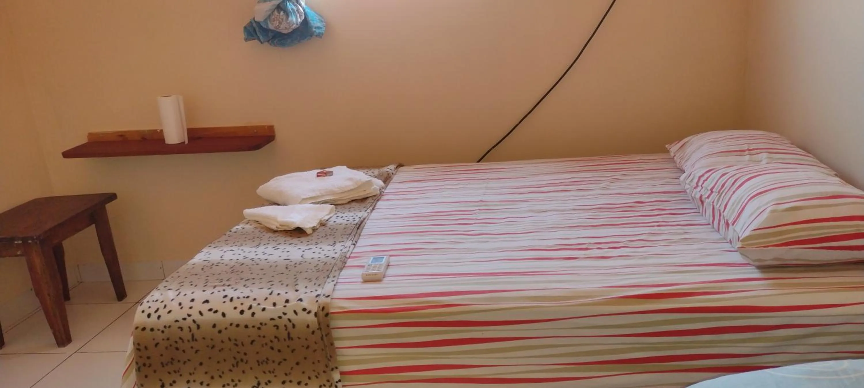 Bed in Pousada Shalom