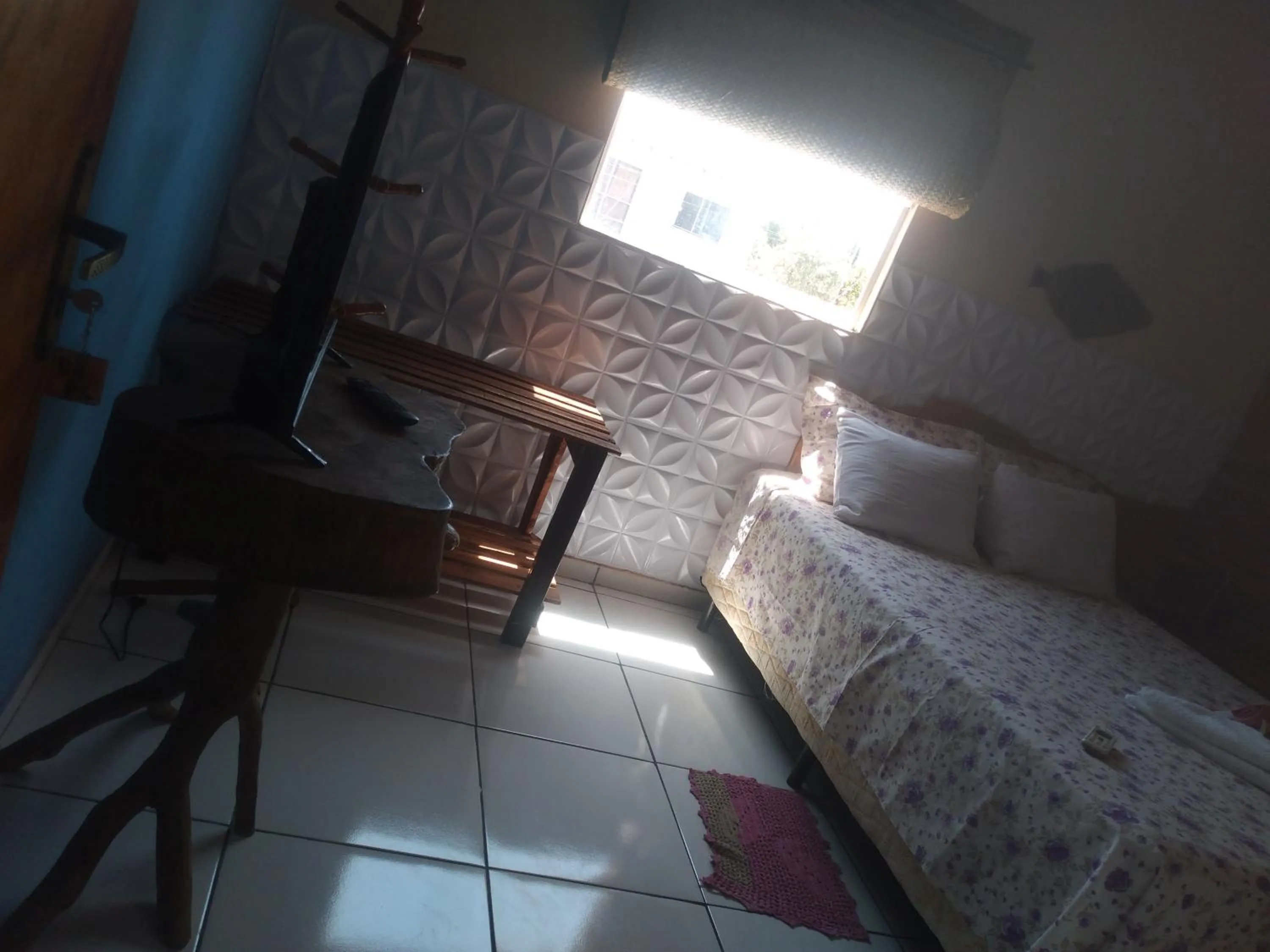 Bed in Pousada Shalom