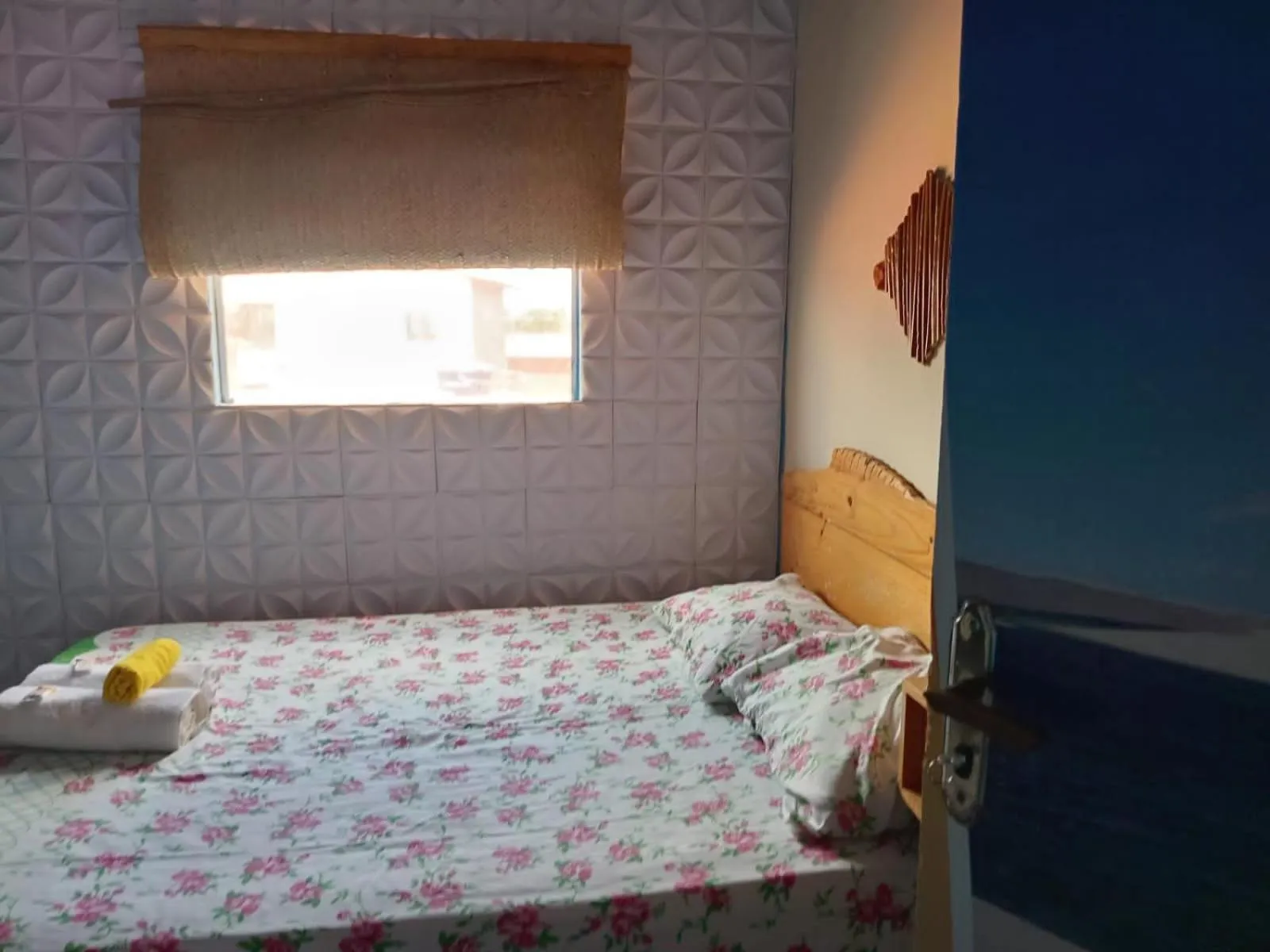 Bed in Pousada Shalom