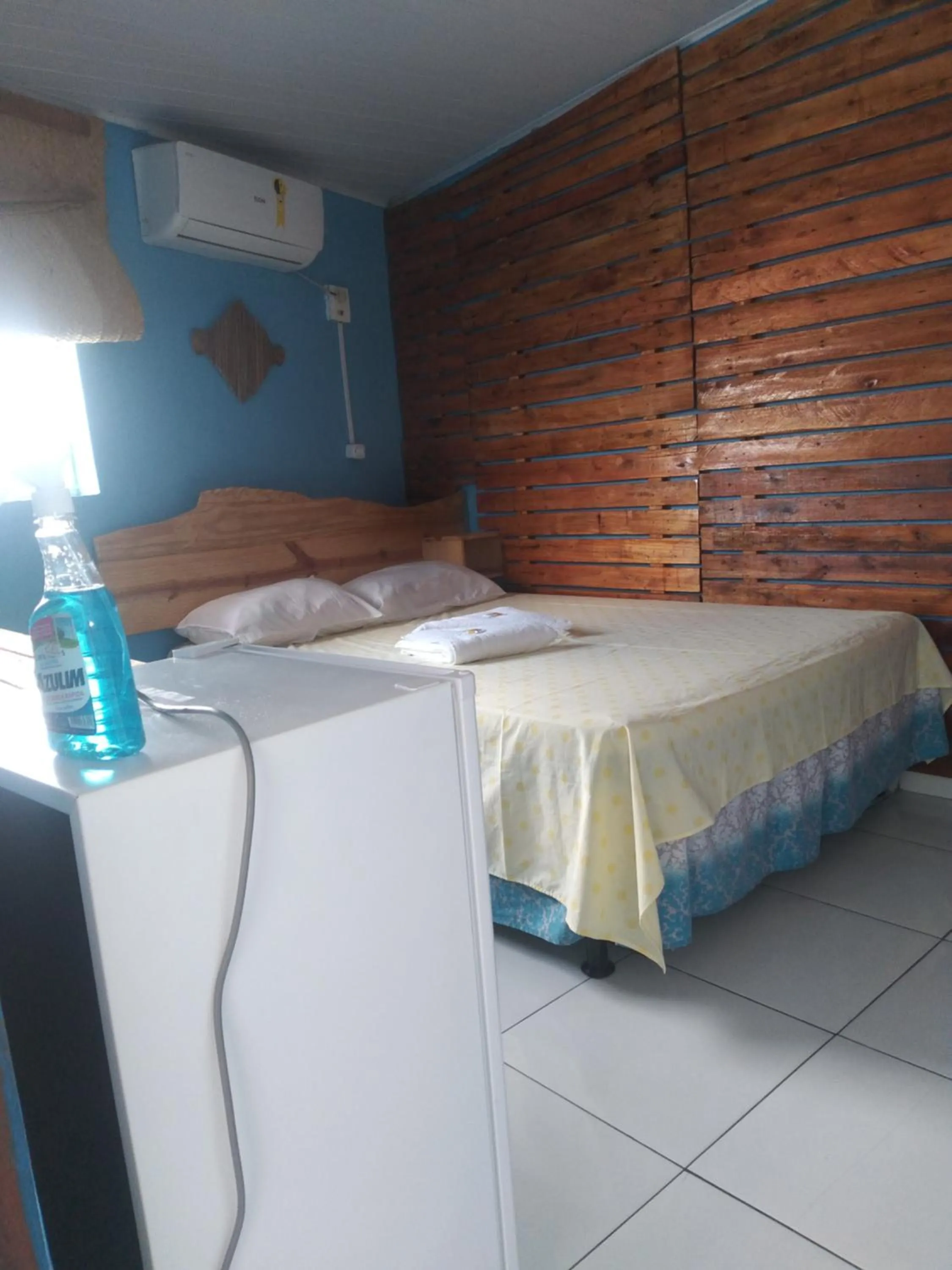 Bed in Pousada Shalom