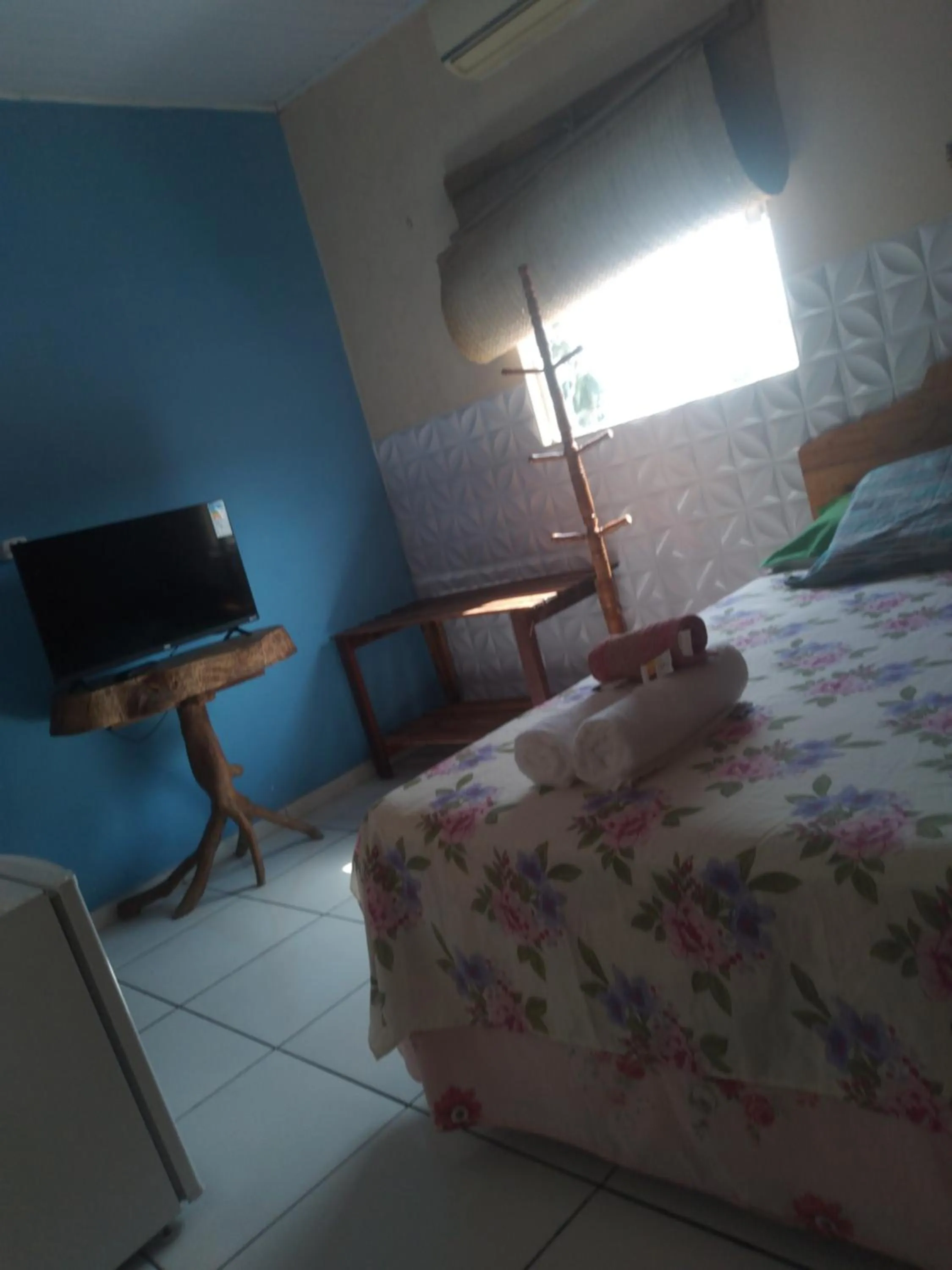 Bed in Pousada Shalom