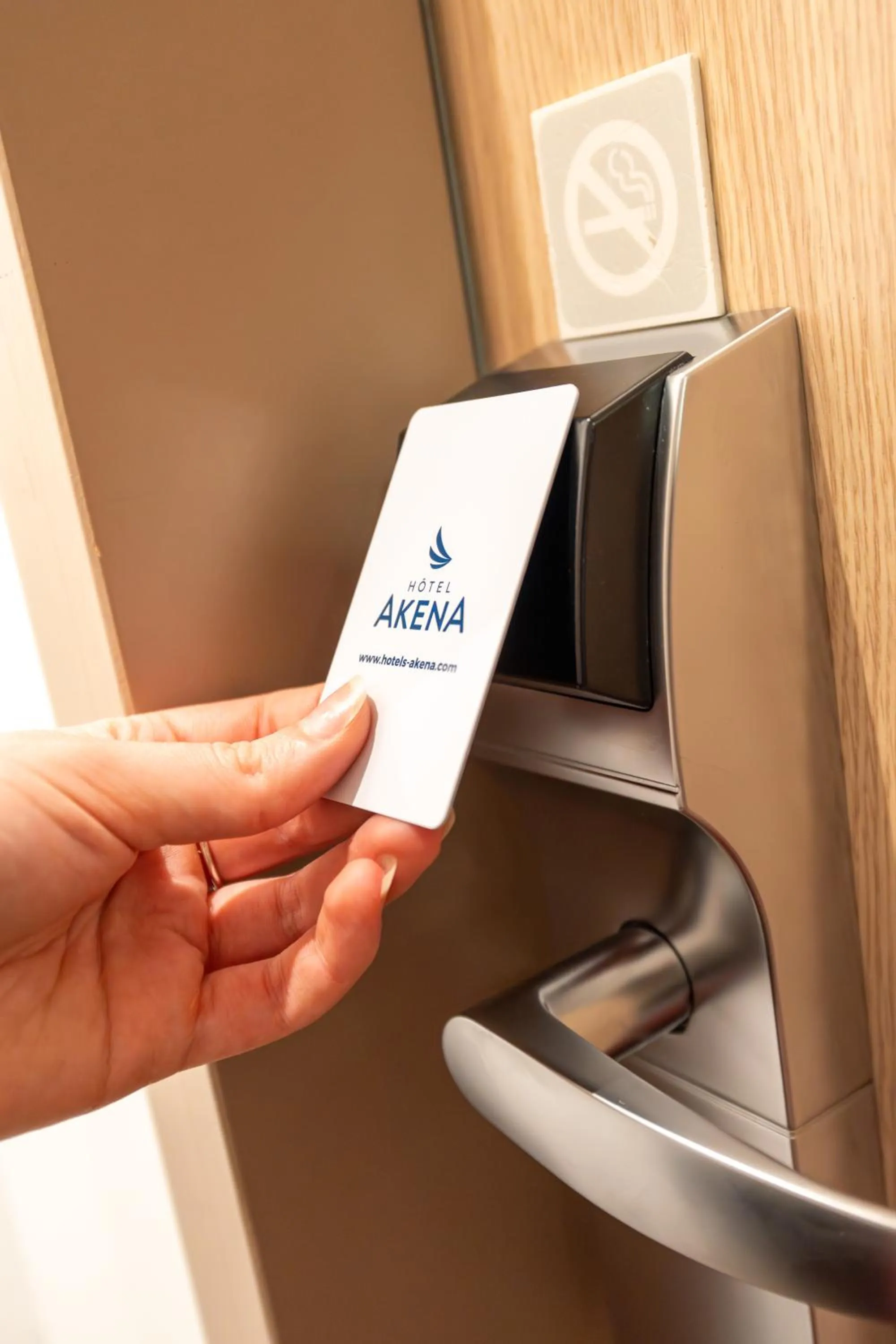 Bedroom in Hôtel Akena Reims Bezannes