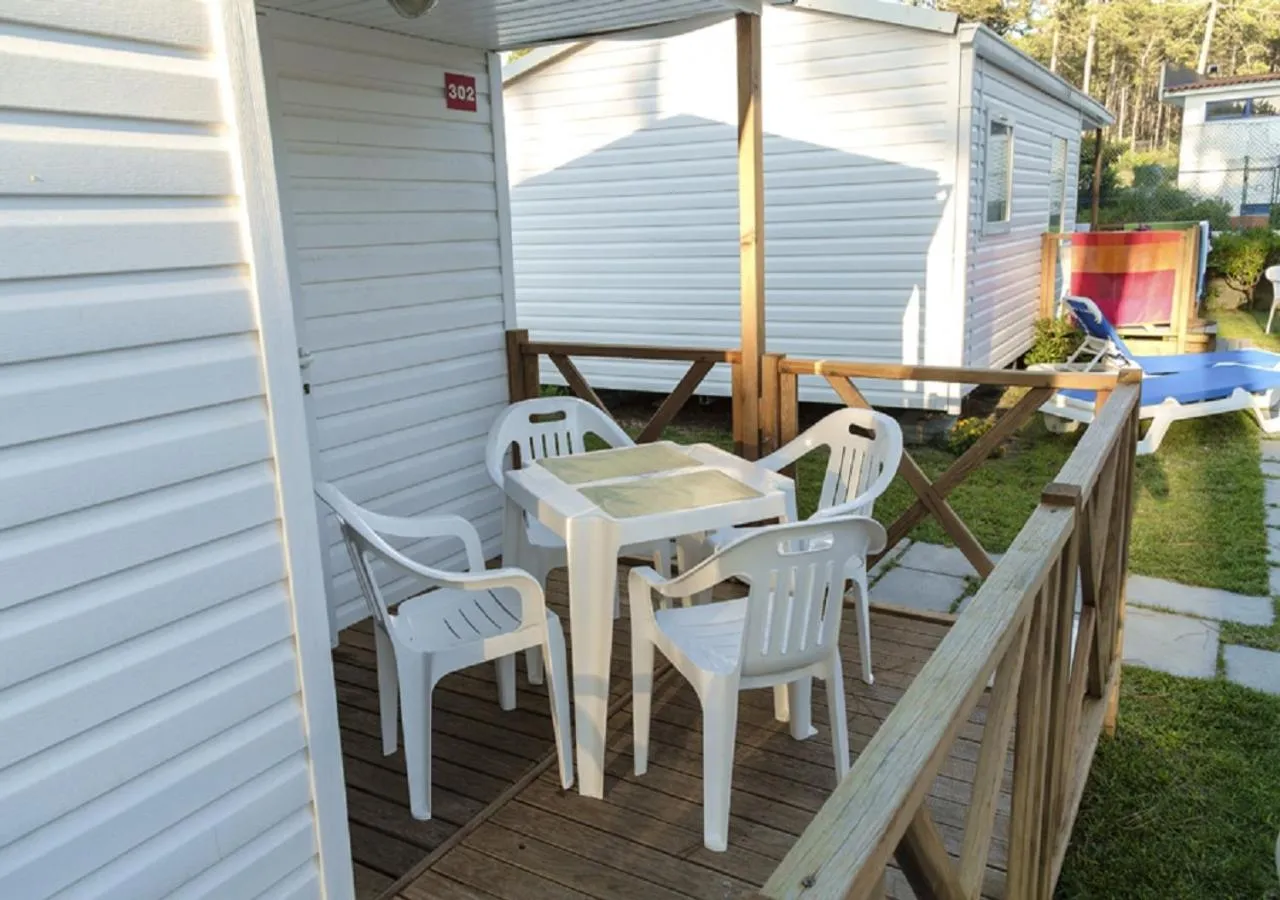 Balcony/Terrace in Parque De Campismo Orbitur Sao Pedro De Moel