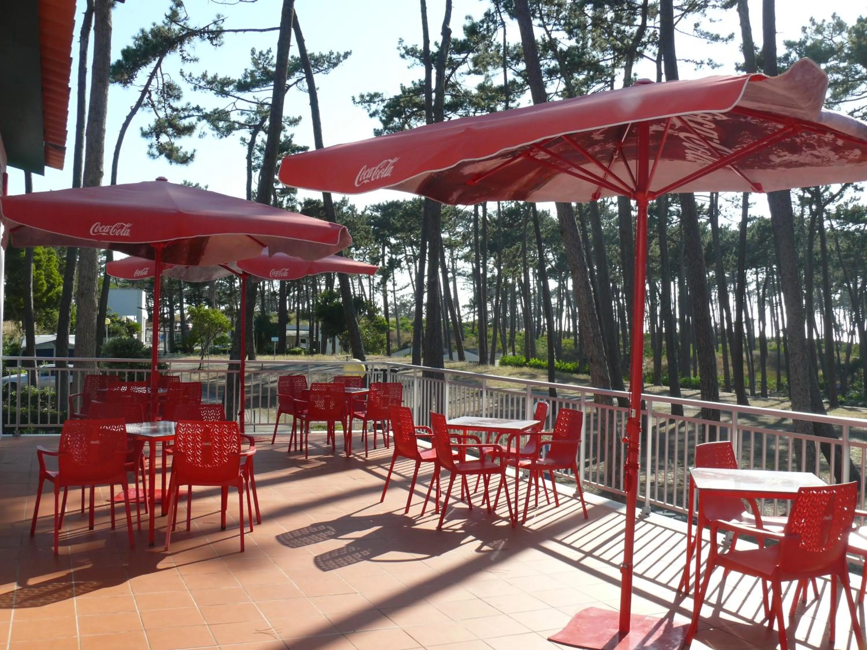 Balcony/Terrace in Parque De Campismo Orbitur Sao Pedro De Moel