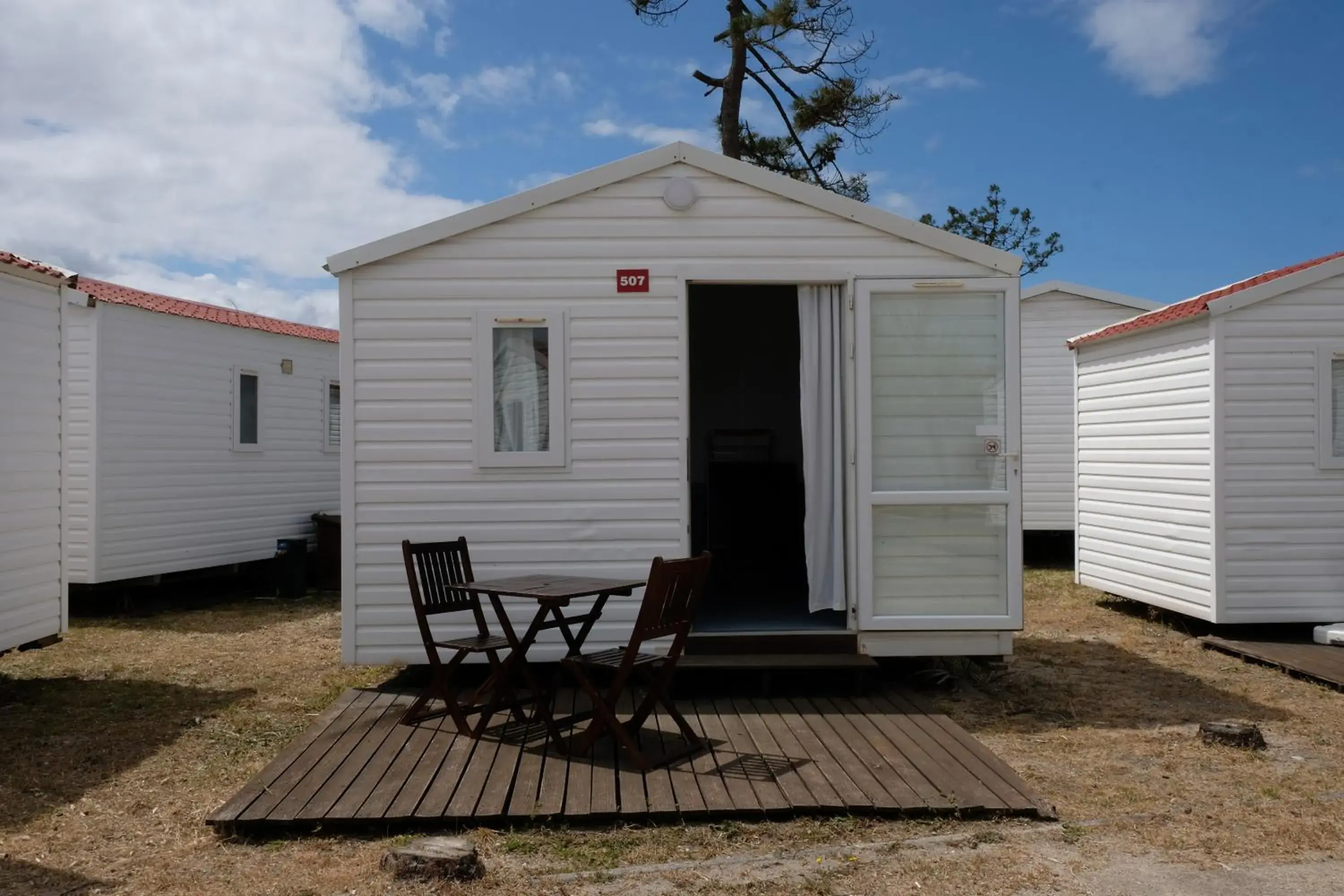 Facade/entrance in Parque De Campismo Orbitur Gala Facade/entrance in Parque De Campismo Orbitur Gala