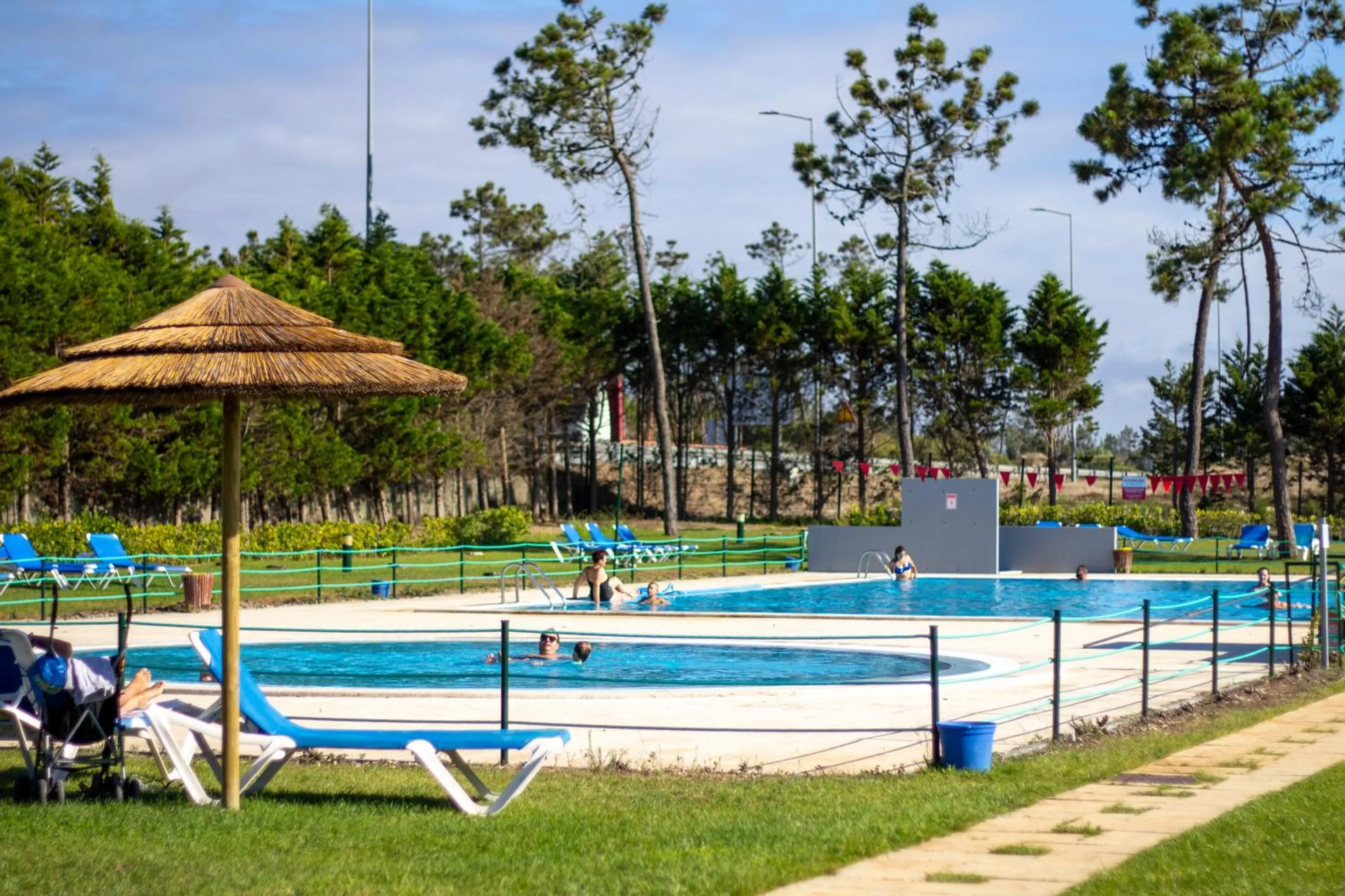 Swimming pool in Parque De Campismo Orbitur Gala
