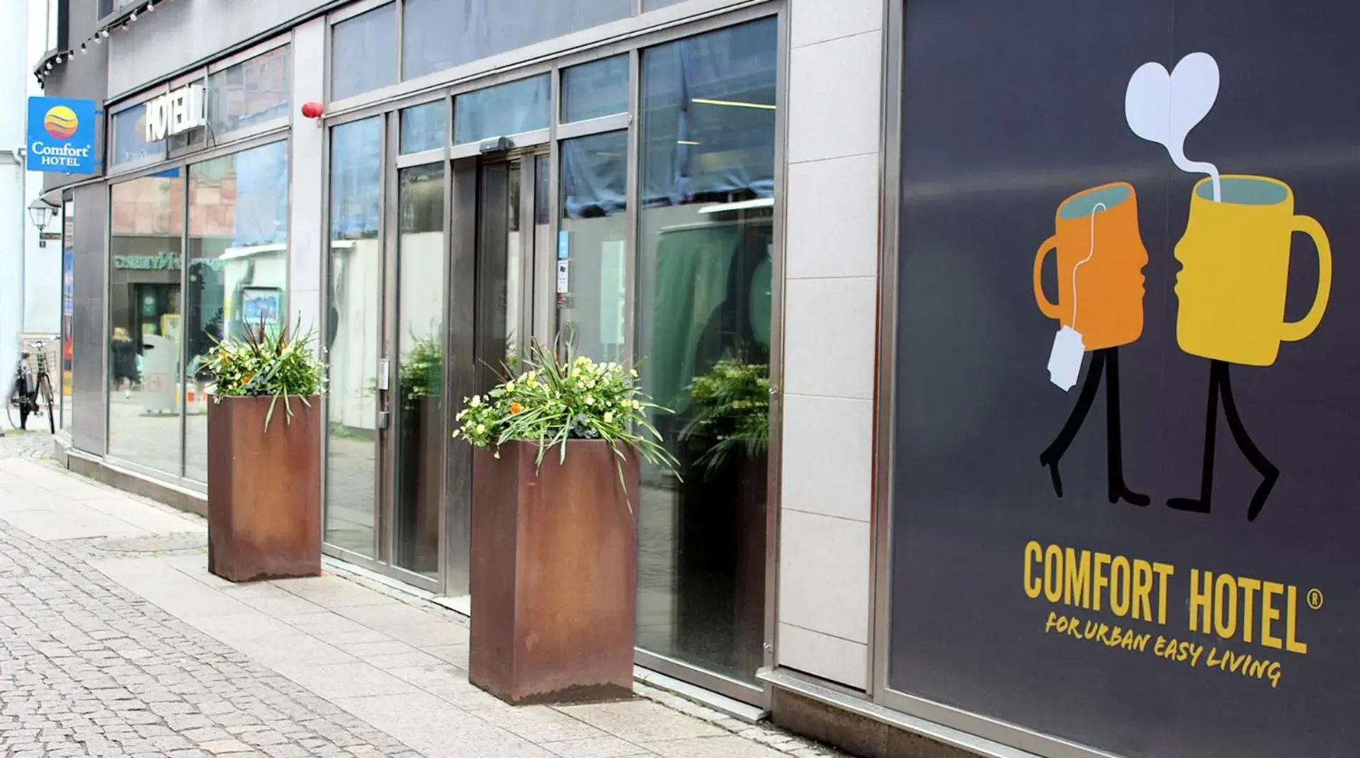 Facade/entrance in Comfort Hotel City Facade/entrance in Comfort Hotel City