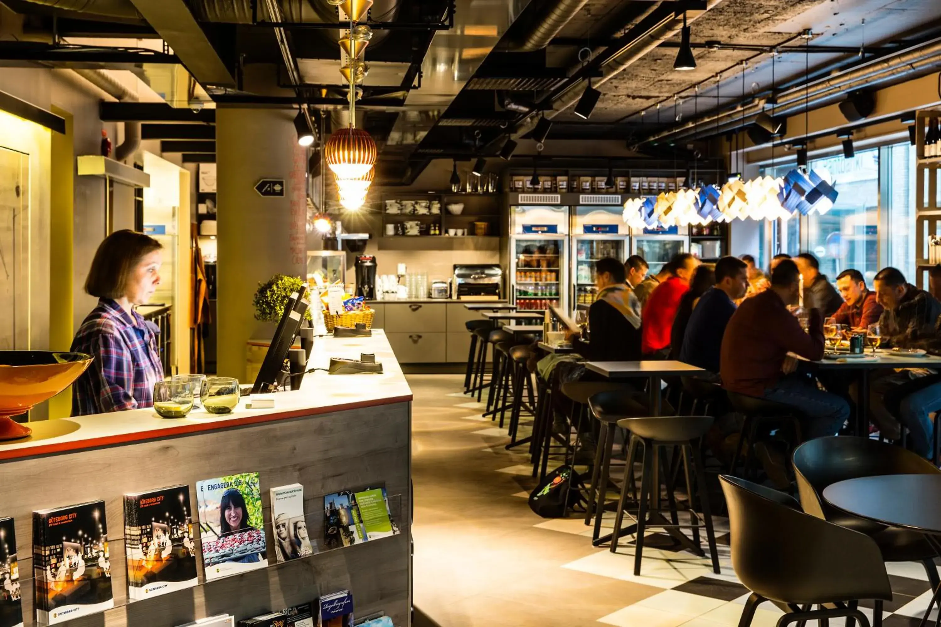 Lobby or reception in Comfort Hotel City Lobby or reception in Comfort Hotel City