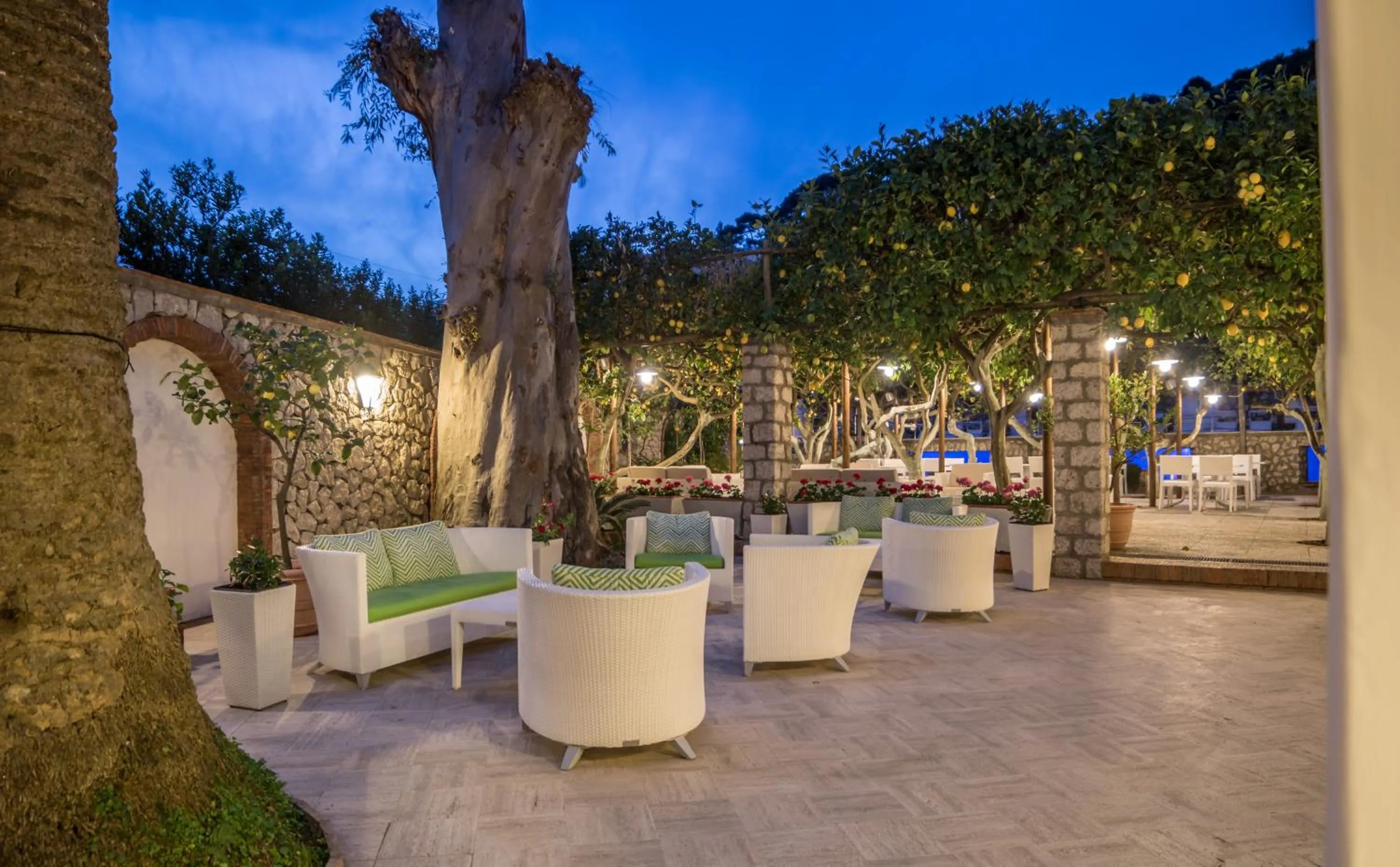 Restaurant/places to eat in Hotel Syrene