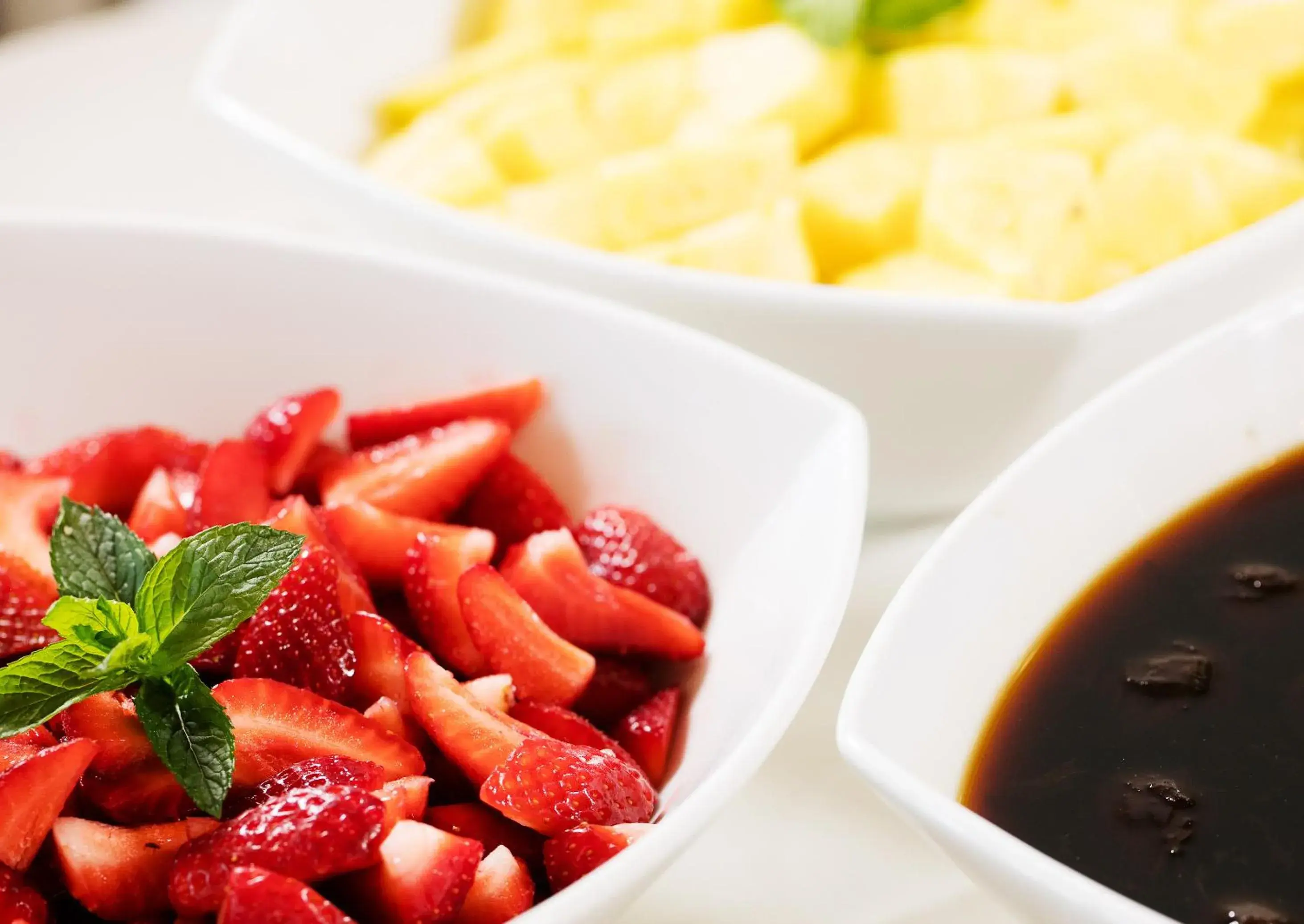 Food close-up in Hotel Syrene Food close-up in Hotel Syrene