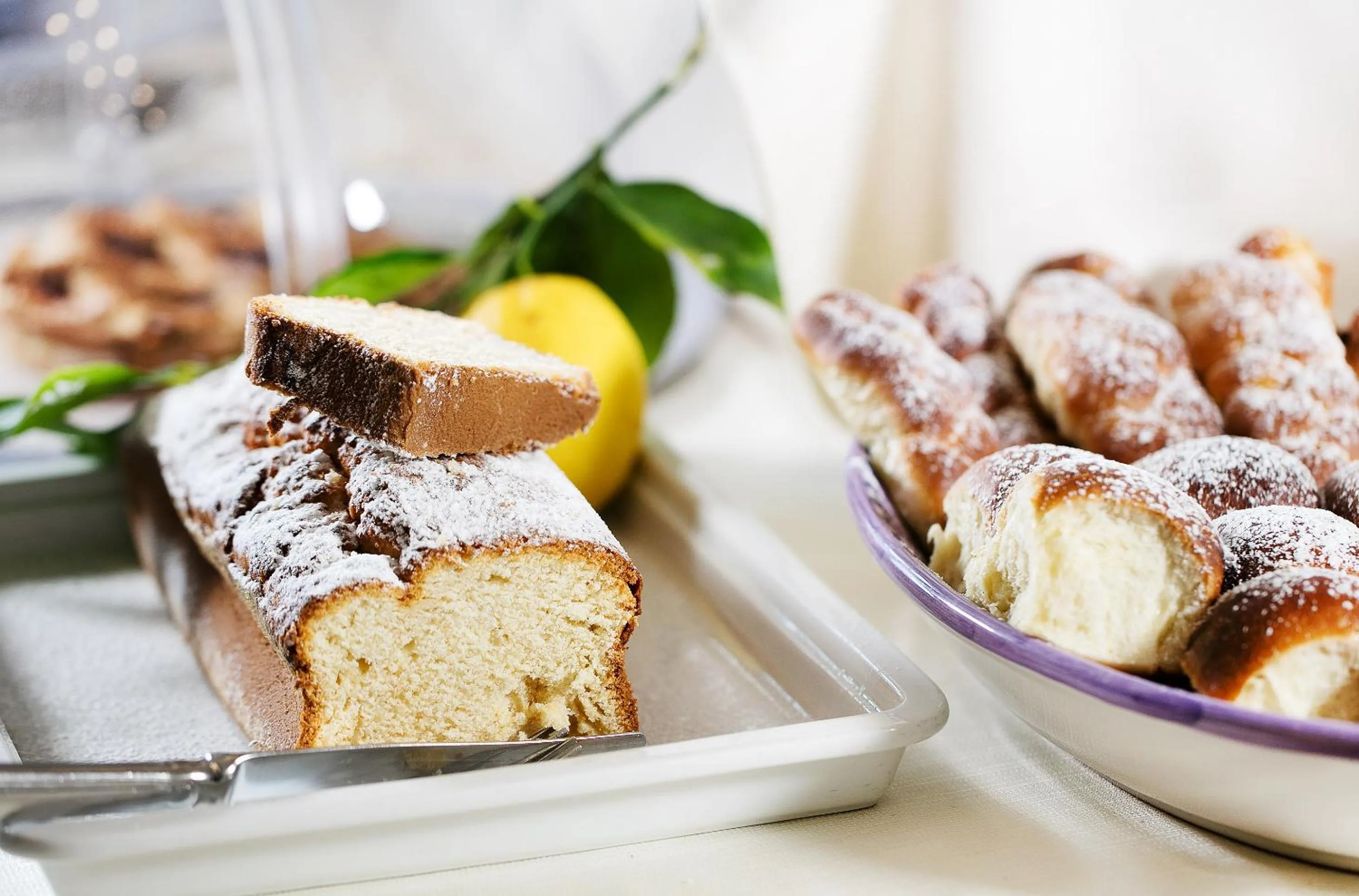 Continental breakfast in Hotel Syrene