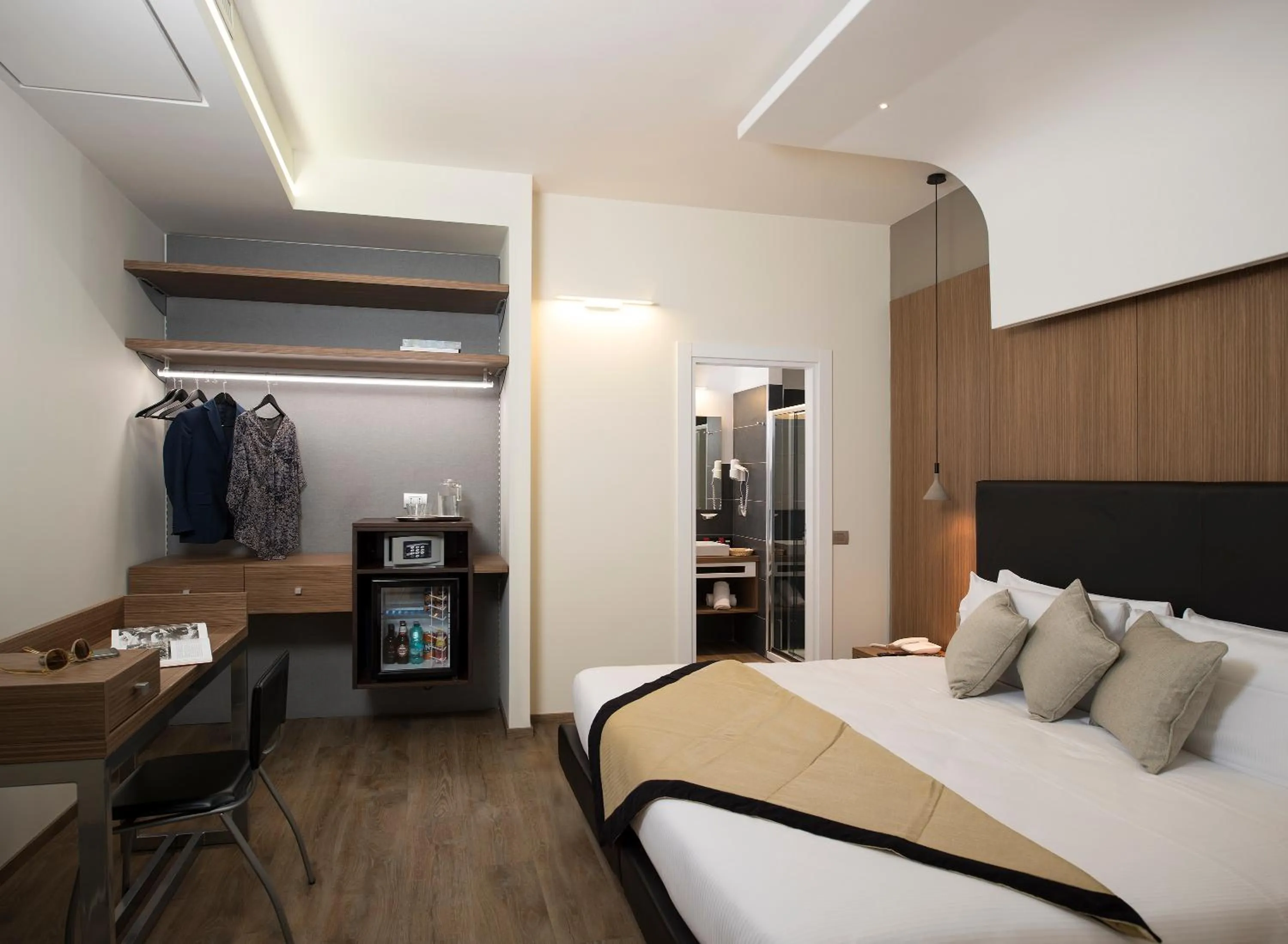 Bed in Hotel Rinascimento