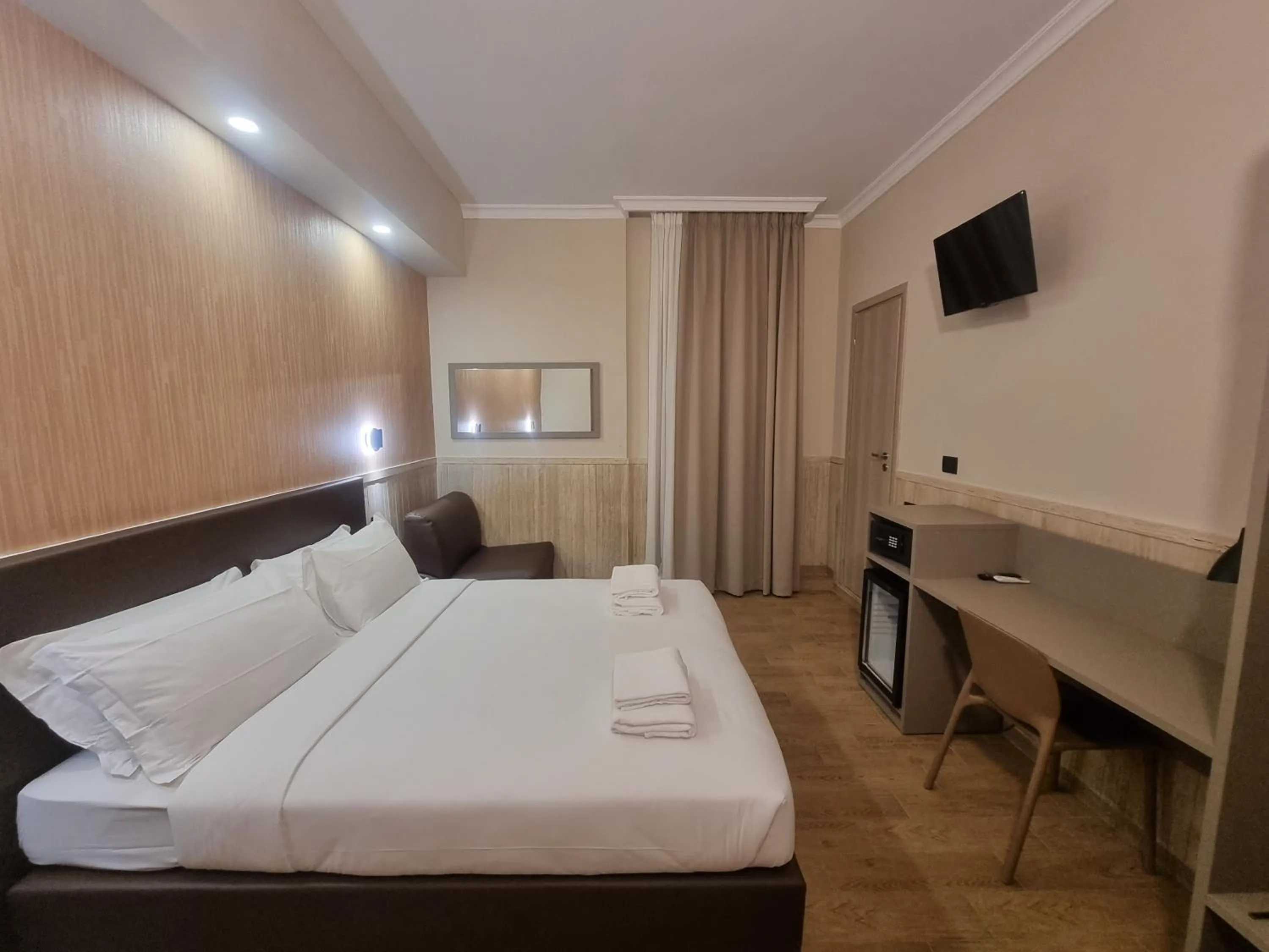 Bed in Hotel Pyramid