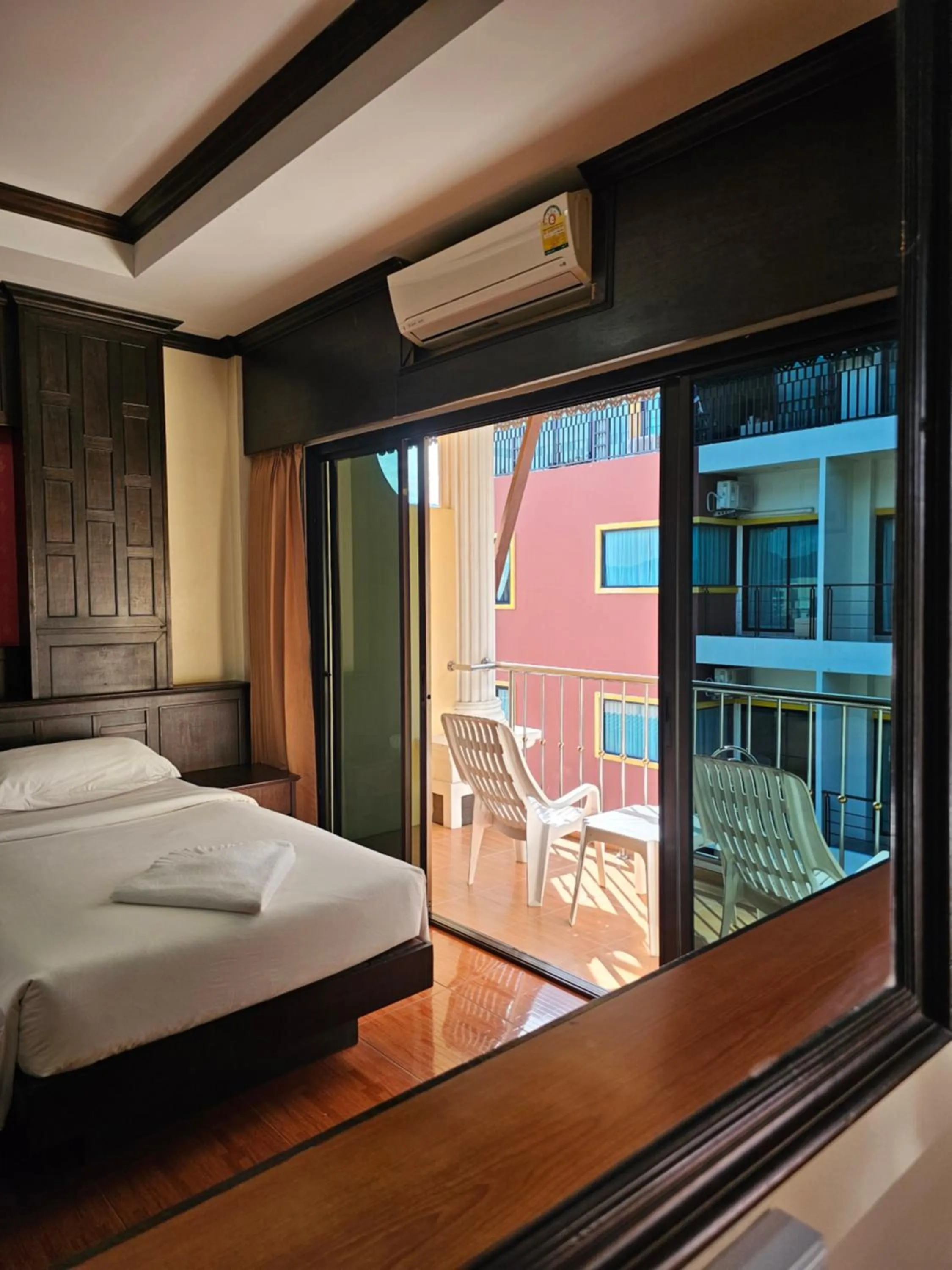 Balcony/Terrace, Bed in Nanai 2 Residence Patong Phuket