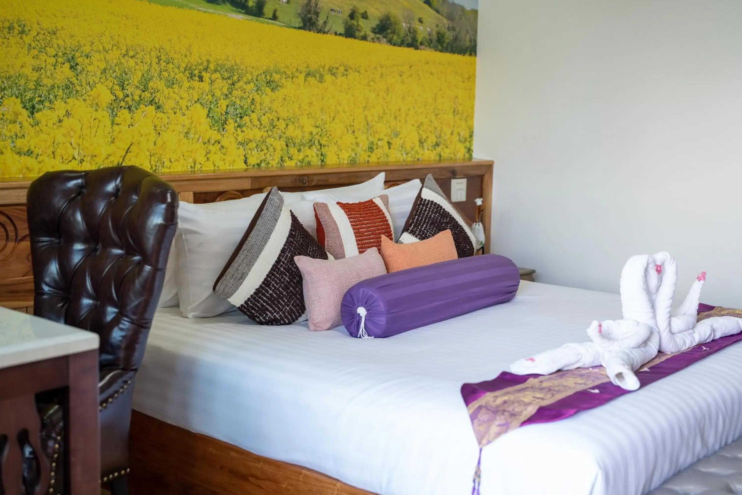 Bed in Merry Spa & Resort Bed in Merry Spa & Resort