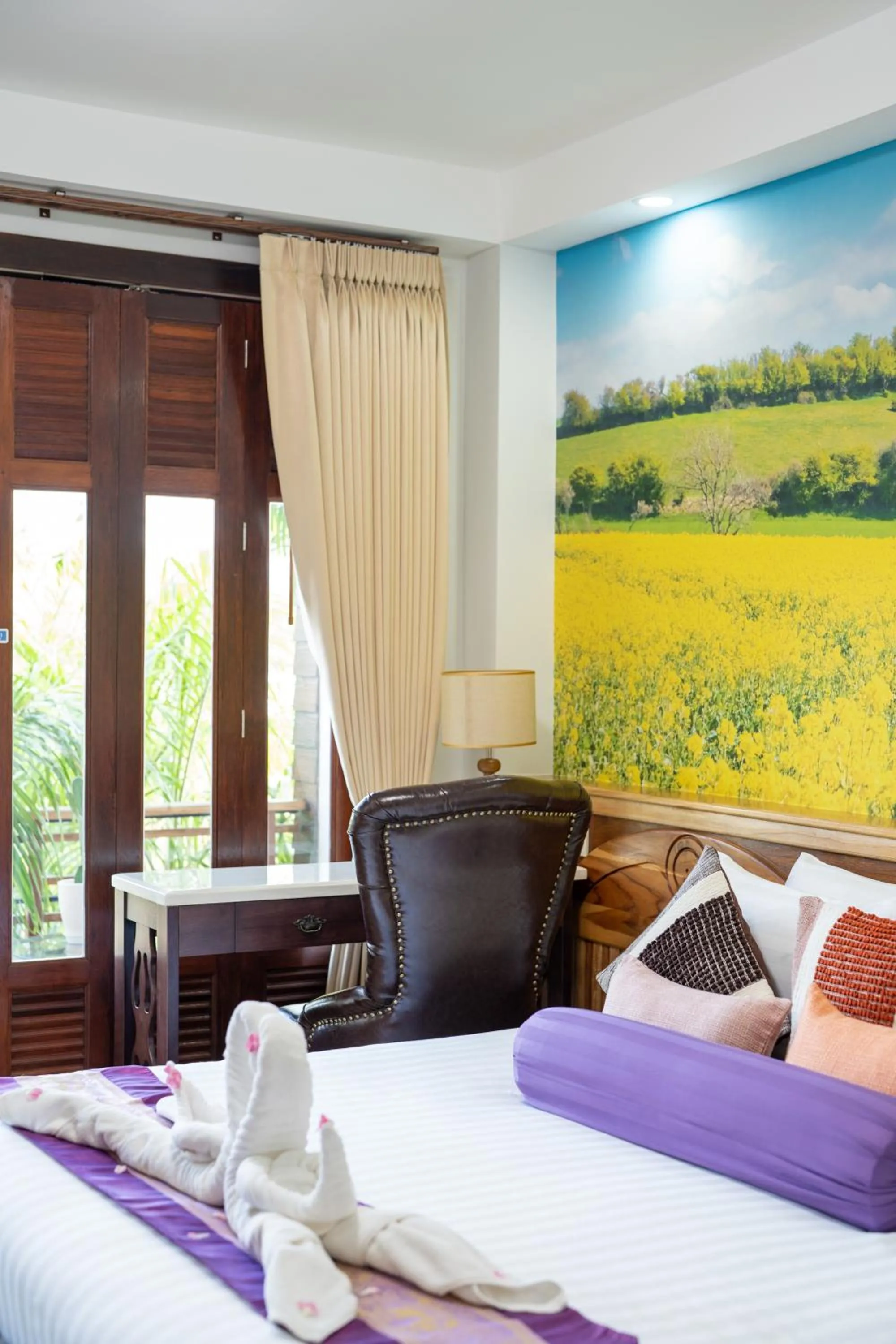 Bed in Merry Spa & Resort