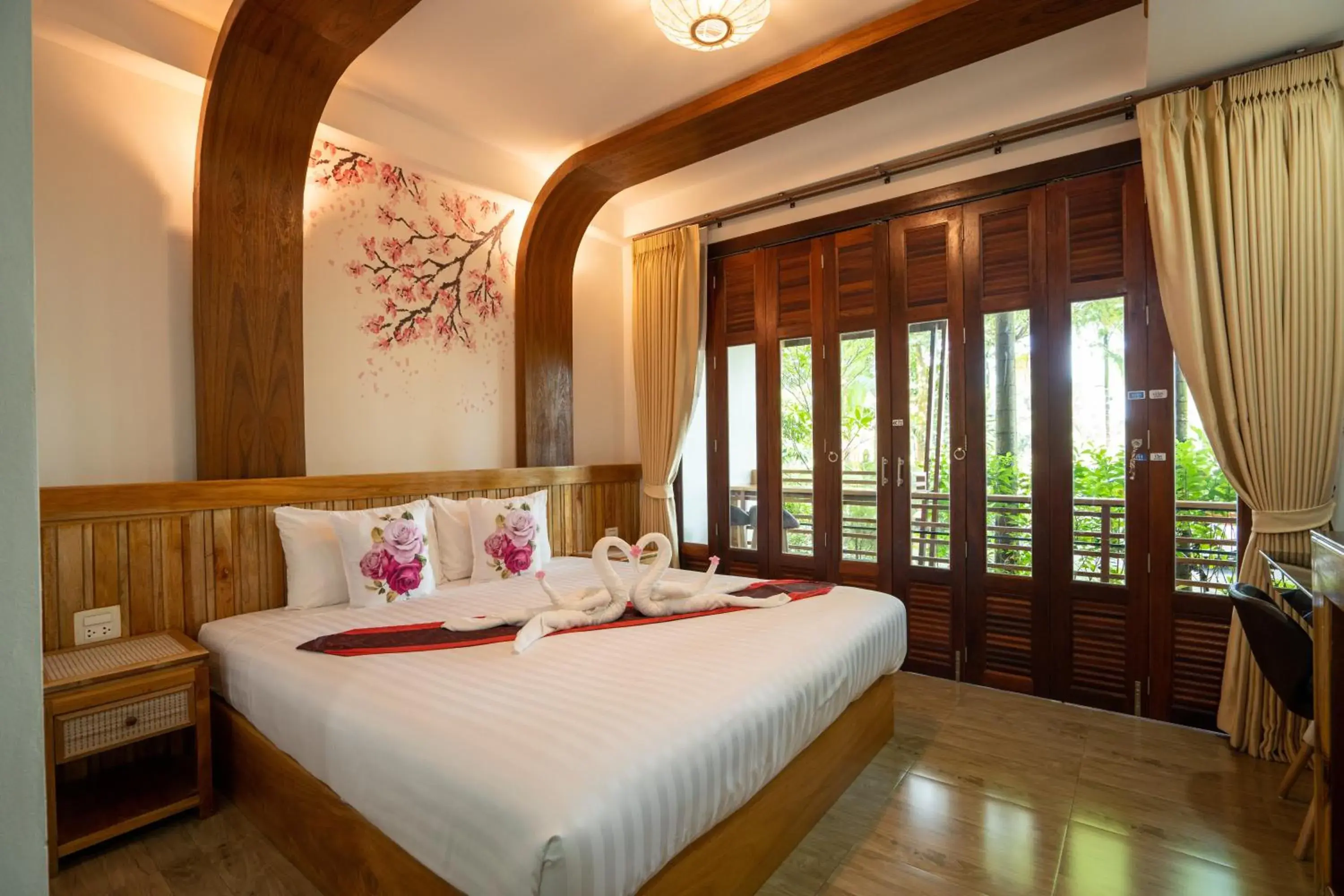 Bed in Merry Spa & Resort Bed in Merry Spa & Resort