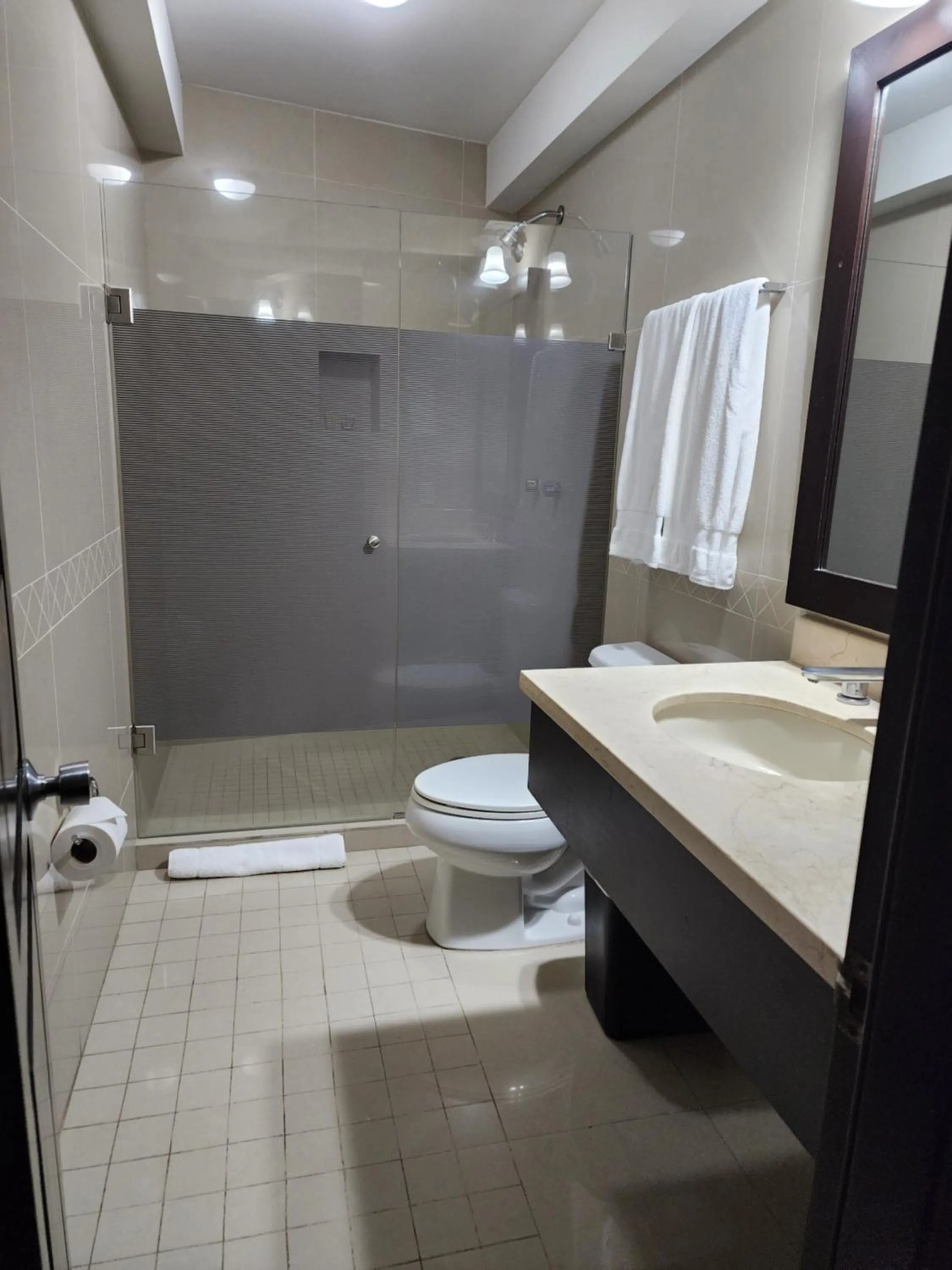 Shower in Hotel Maria Elena