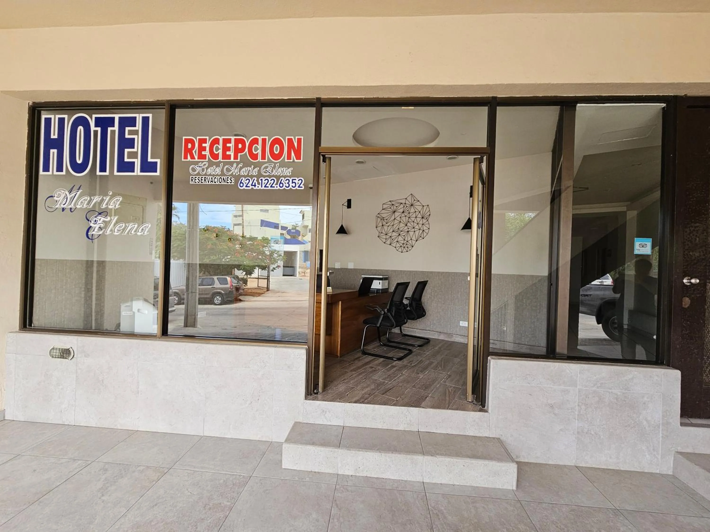 Lobby or reception in Hotel Maria Elena